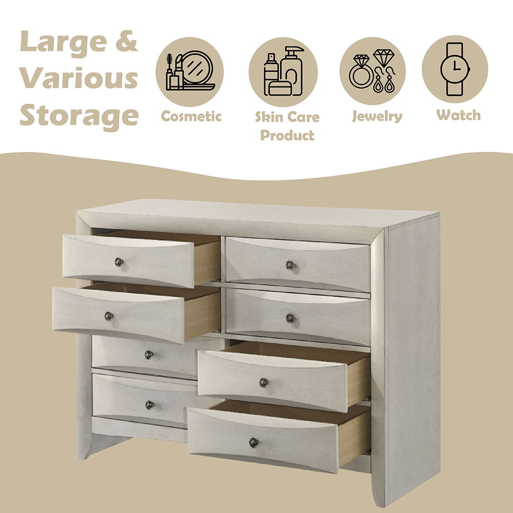 Ramondi - Dresser - Antique White, white, view 6