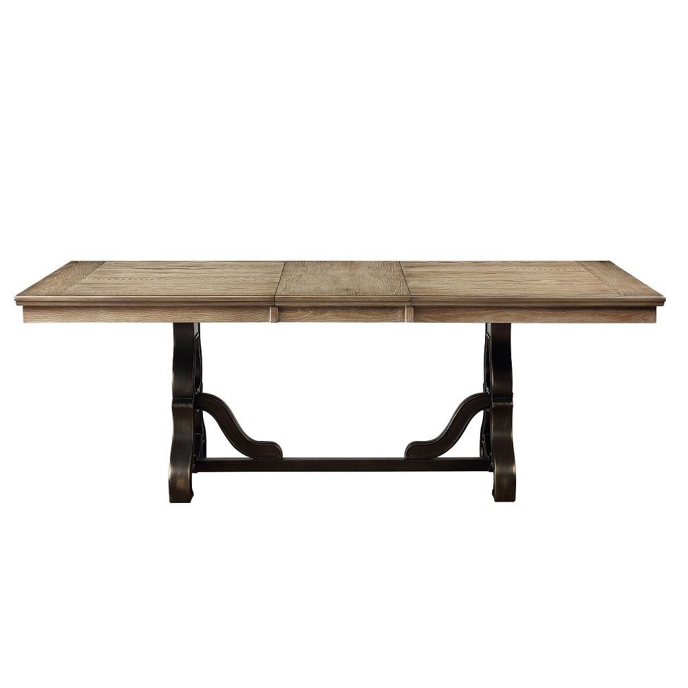 Nathaniel - Dining Table - Maple, beige, view 2