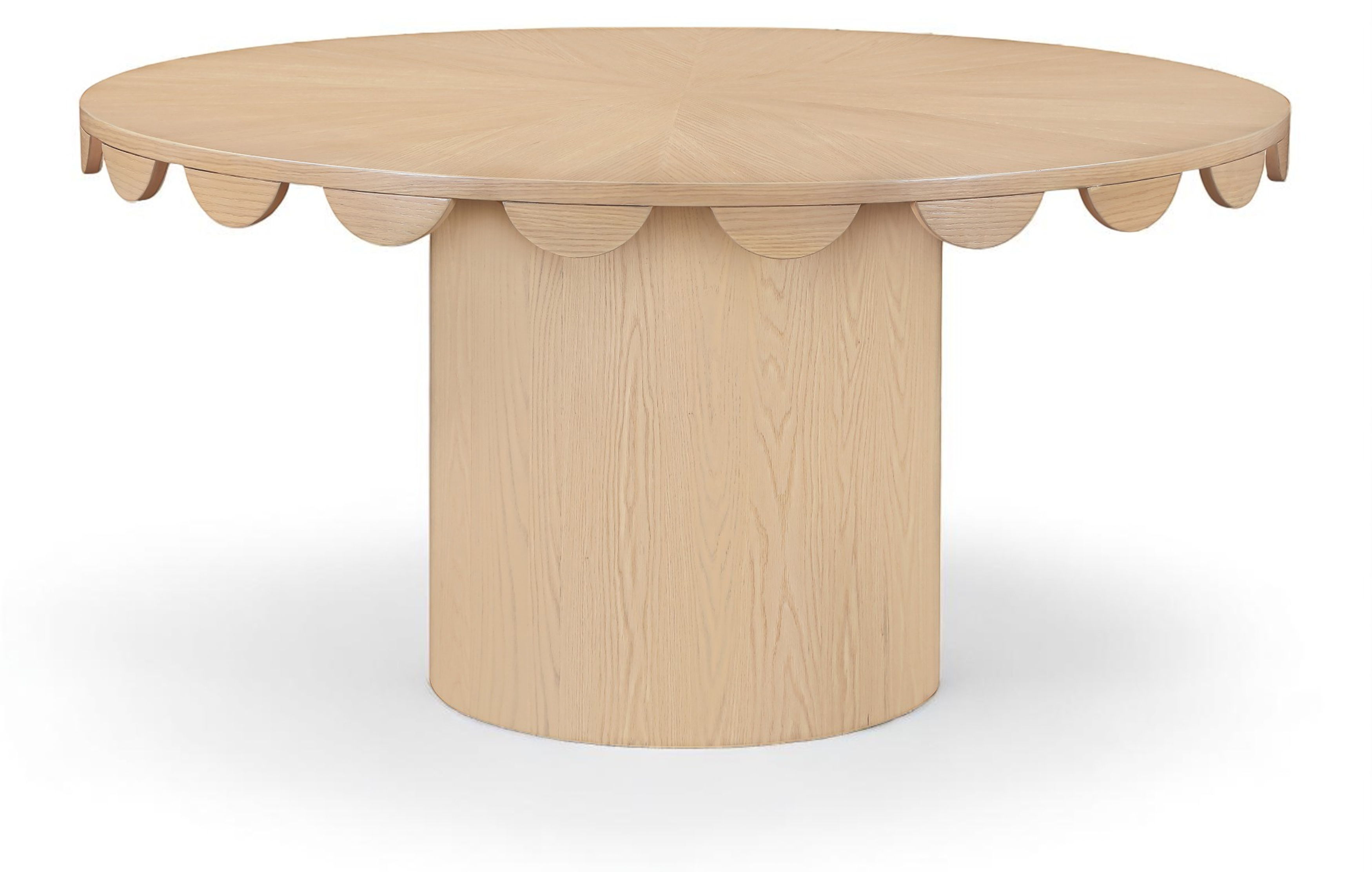 Dahlia - Oak Veneer 60" Dining Table - Natural