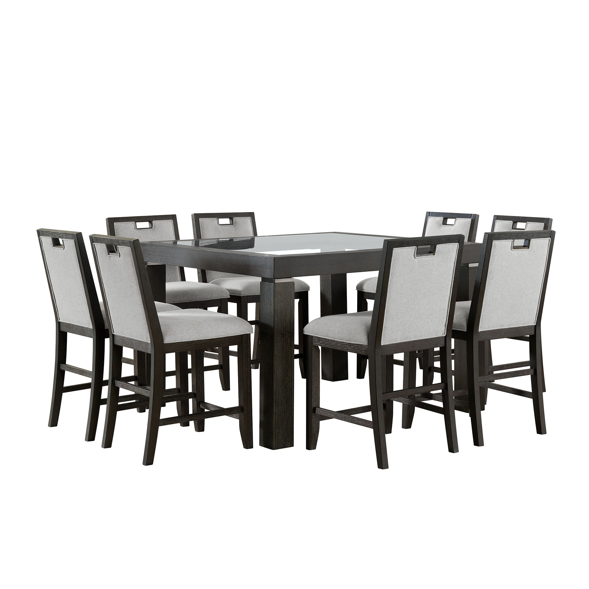 9 Pc · Table And Eight Chairs