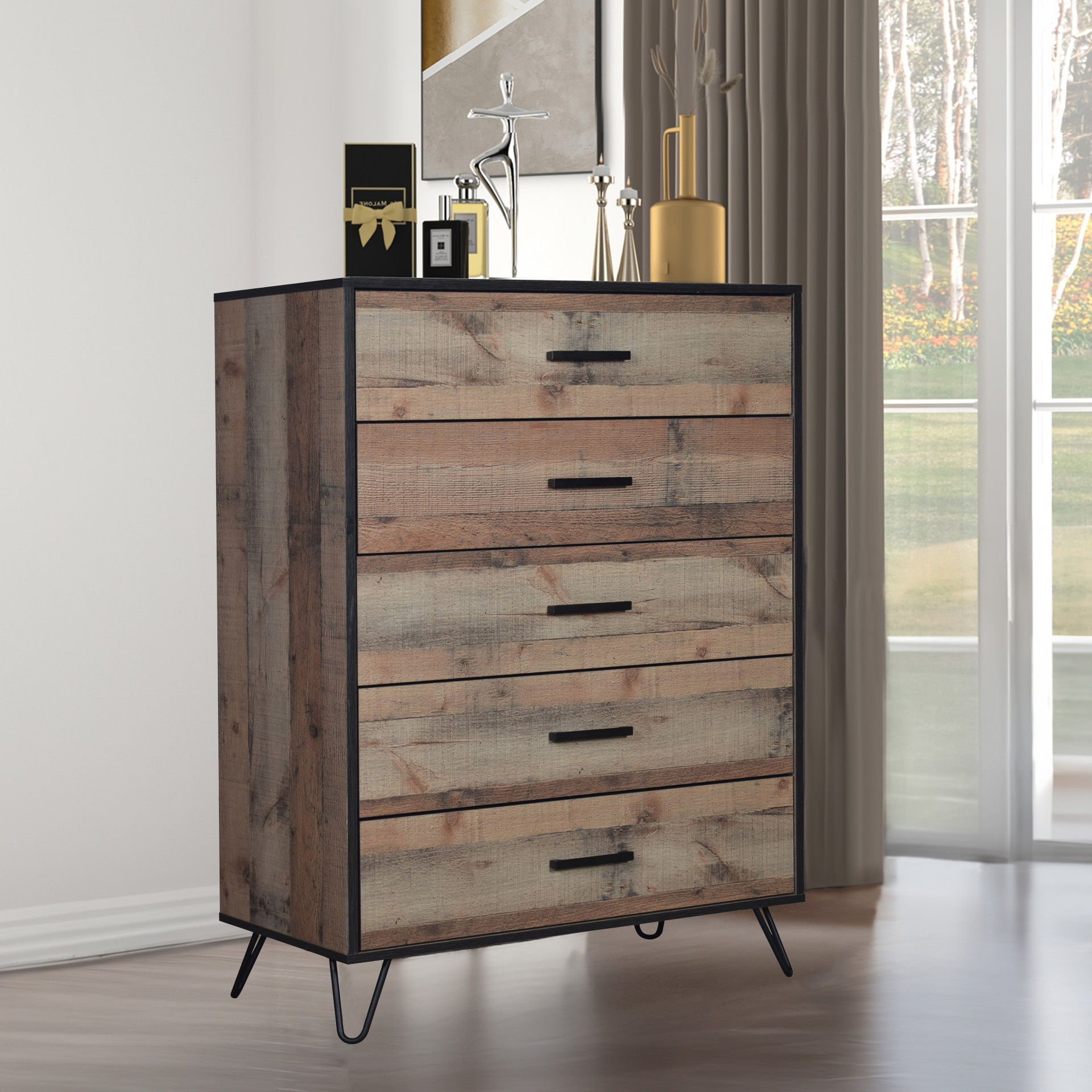 Elk River - Chest - Rustic, light brown
