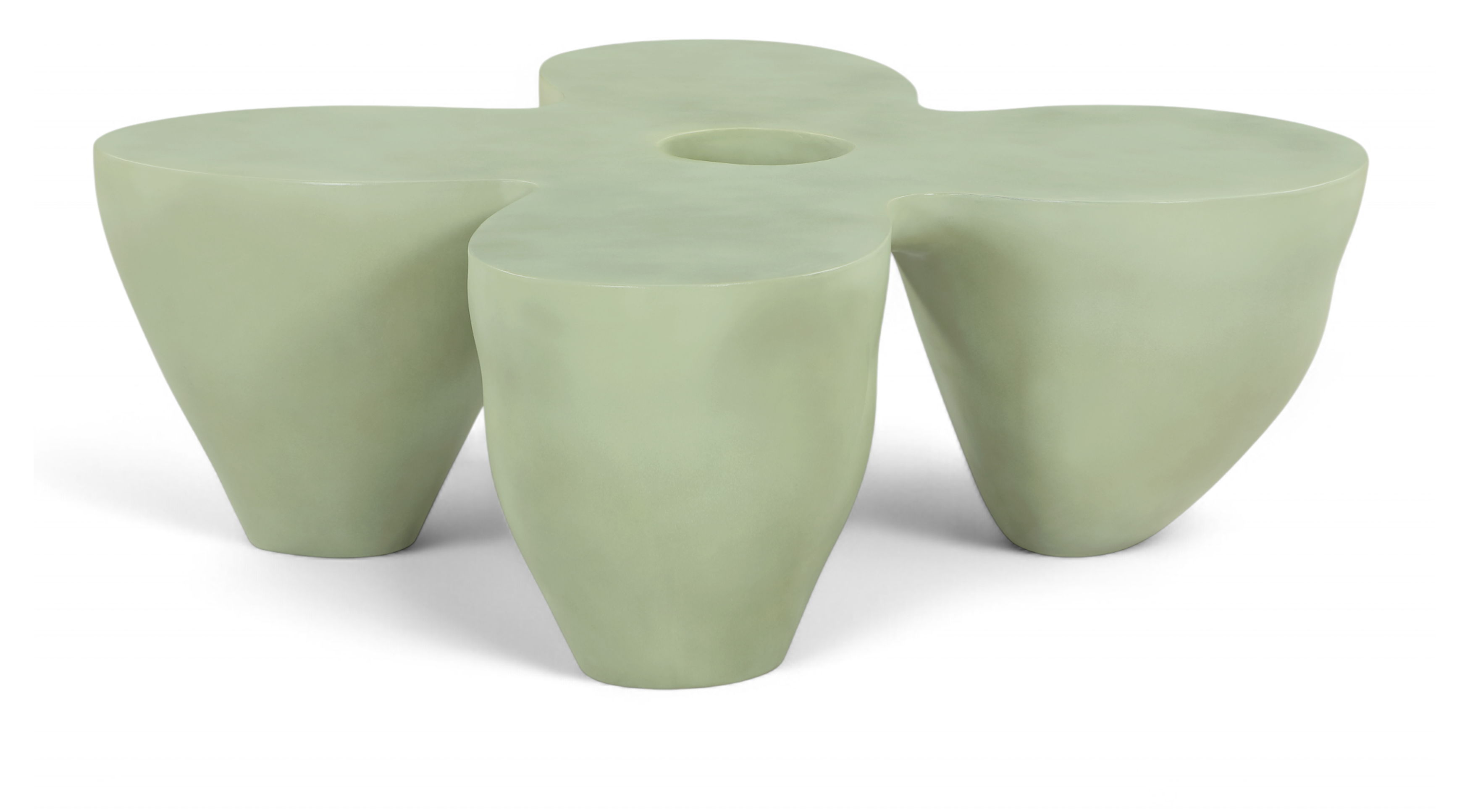 Fiore - Concrete Coffee Table - Green