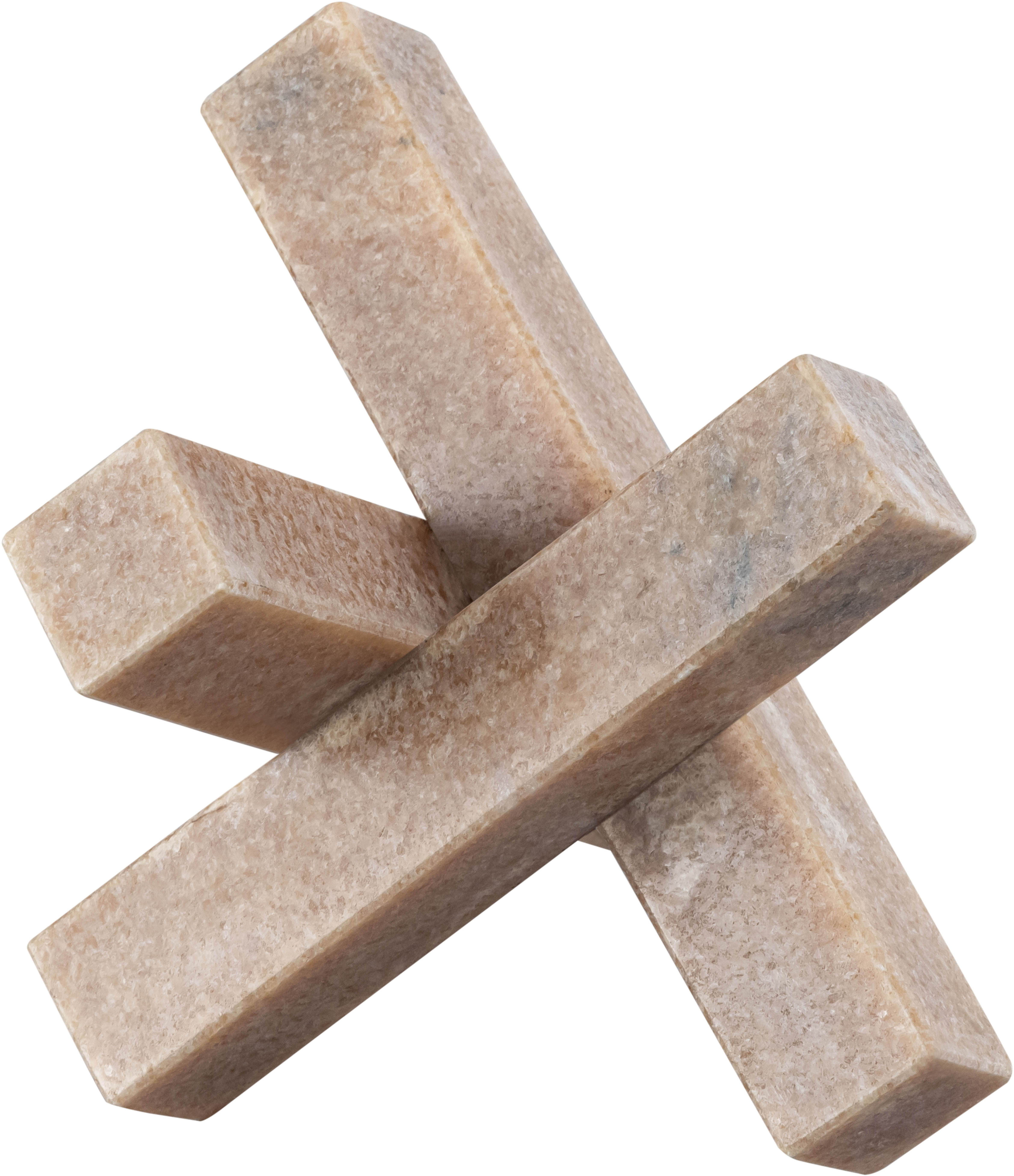 Stix - Marble Decorative Object - Pink