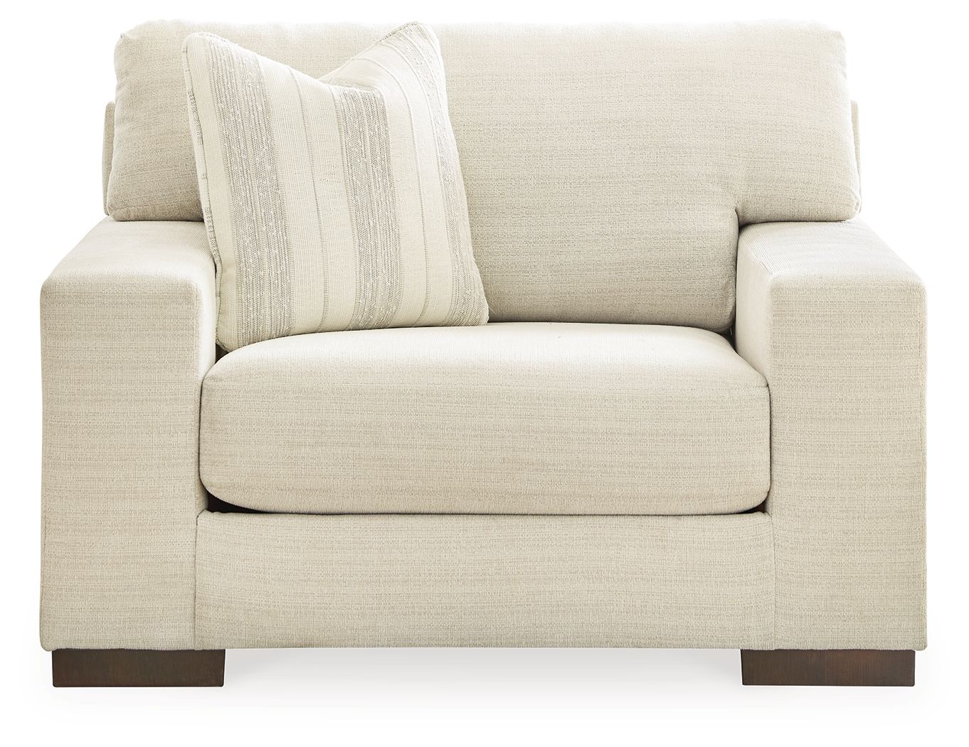 Ashley Furniture Maggie - 2 Pc. - Chair and a Half, Ottoman - Birch - Image 5