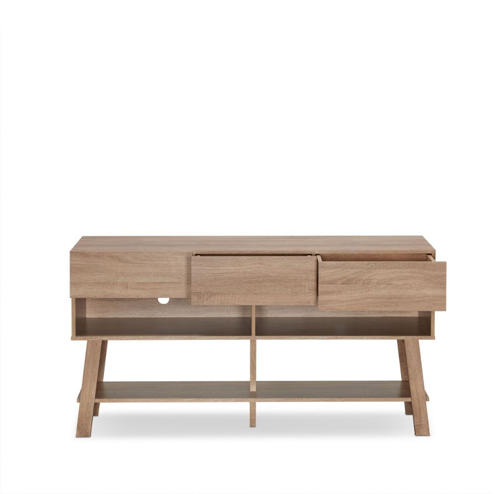 Ariza - TV Stand - Rustic Natural, beige, view 6