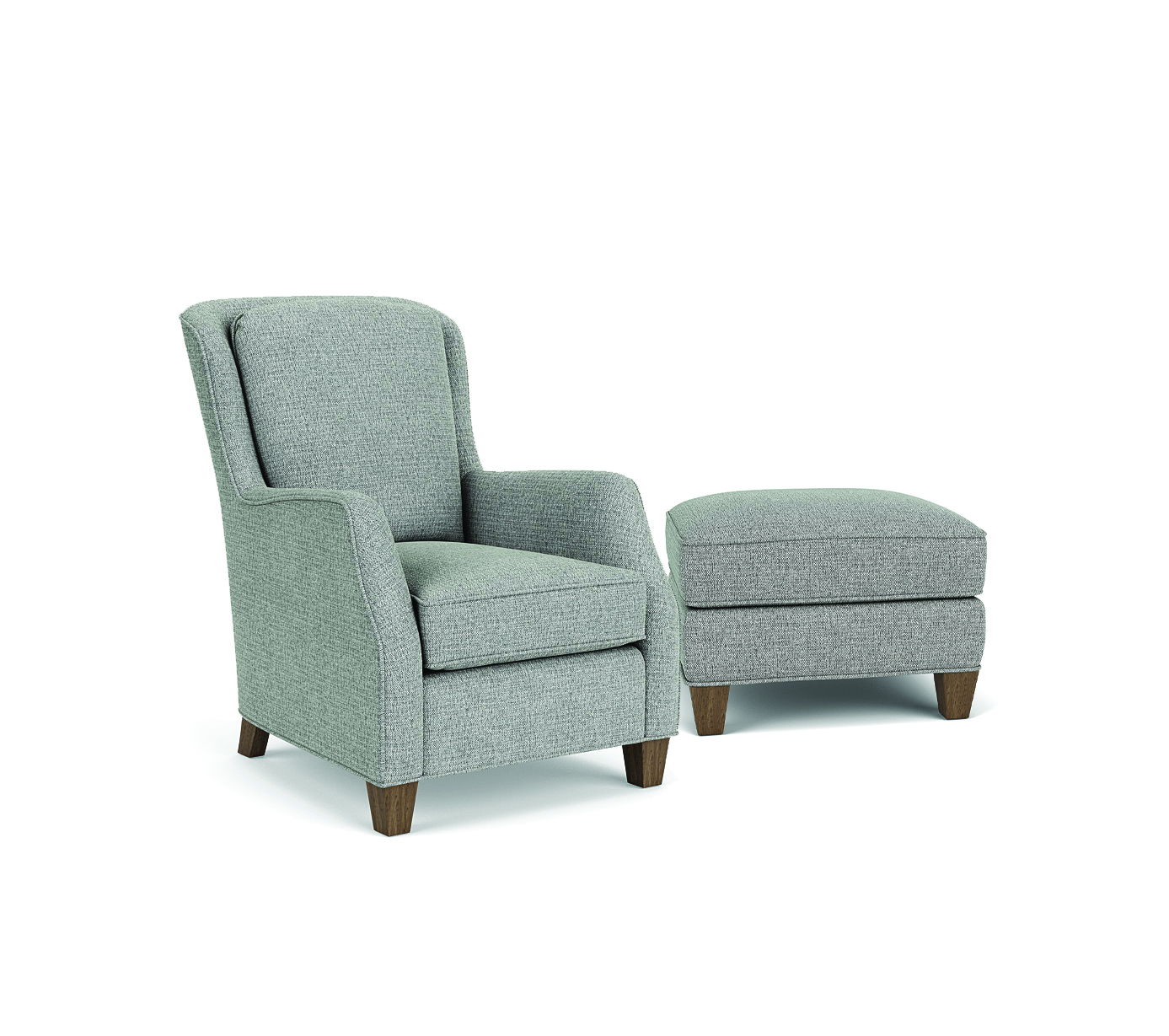 Allison - Fabric Chair, gray, view 3