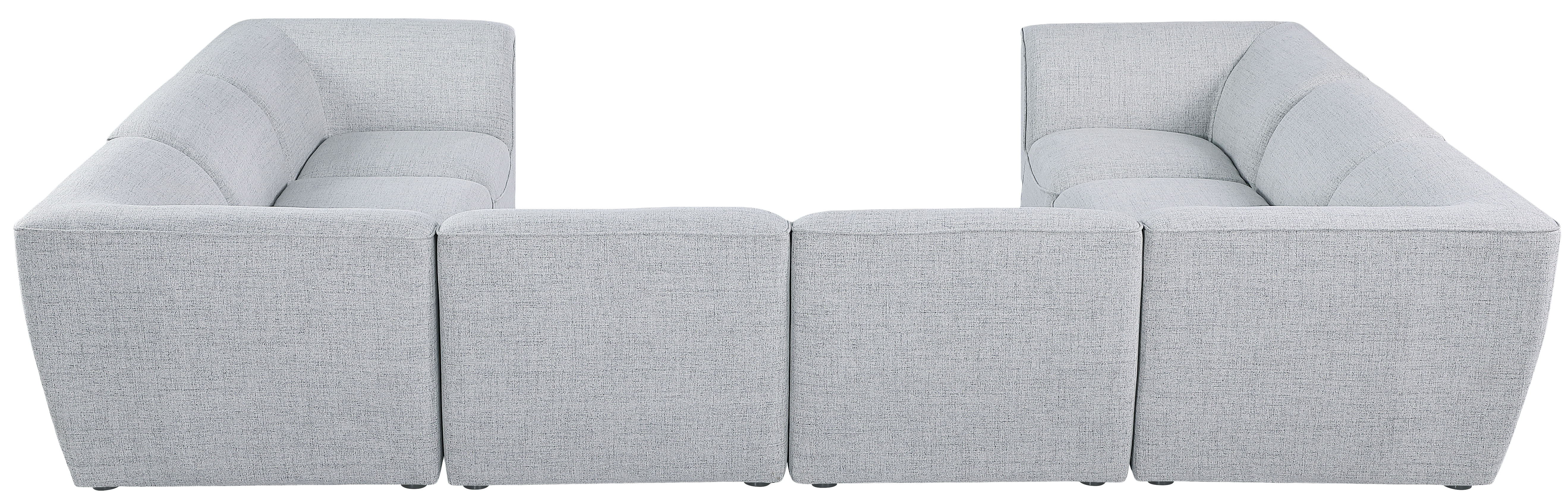 Miramar - 8 Piece Modular Sectional - Gray