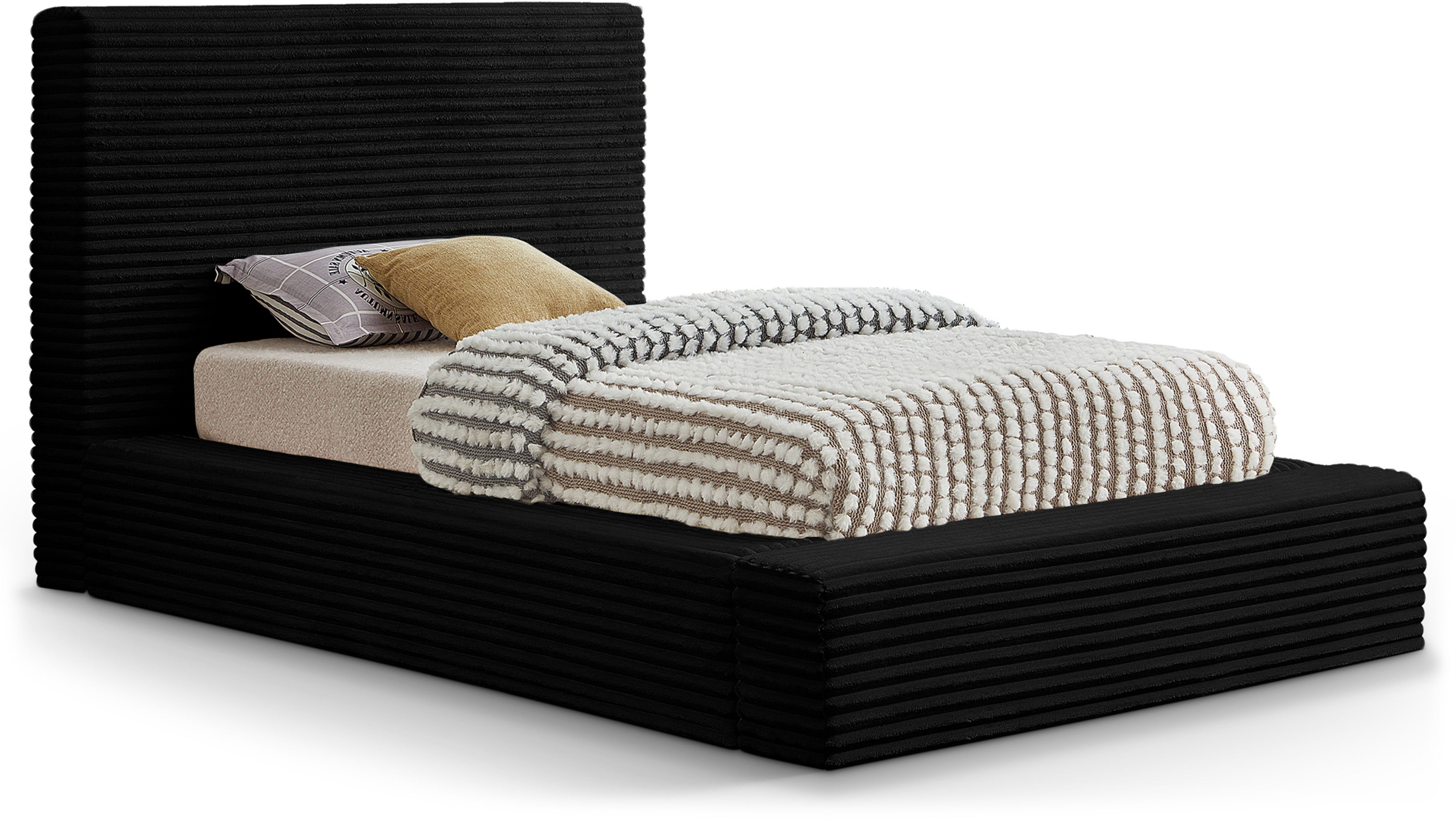 Dexter - Twin Bed - Black