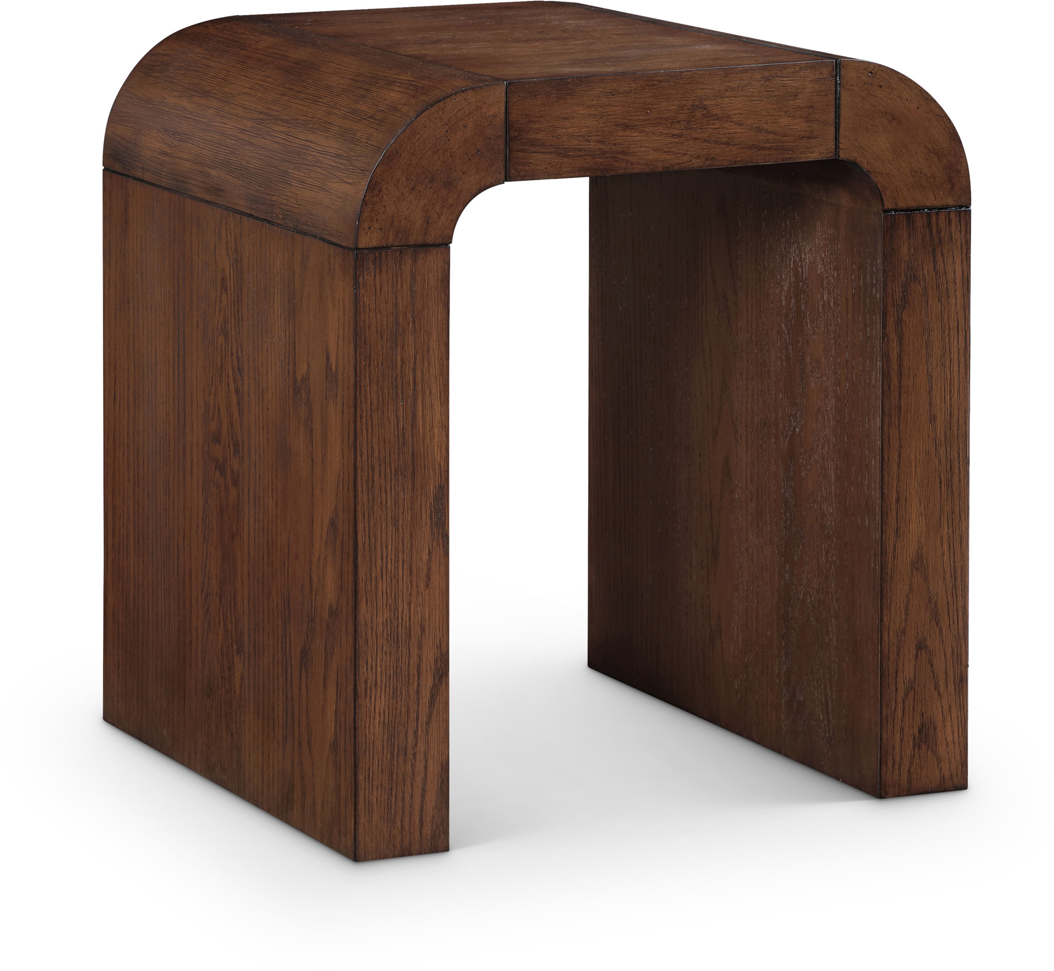 Toulon - Oak Veneer End Table - Brown