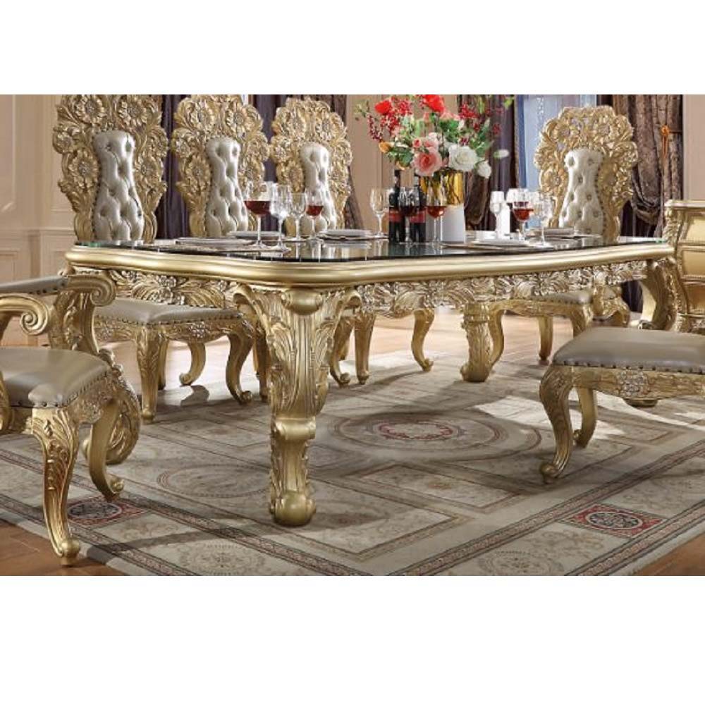 Cabriole - Dining Table - Gold, gold