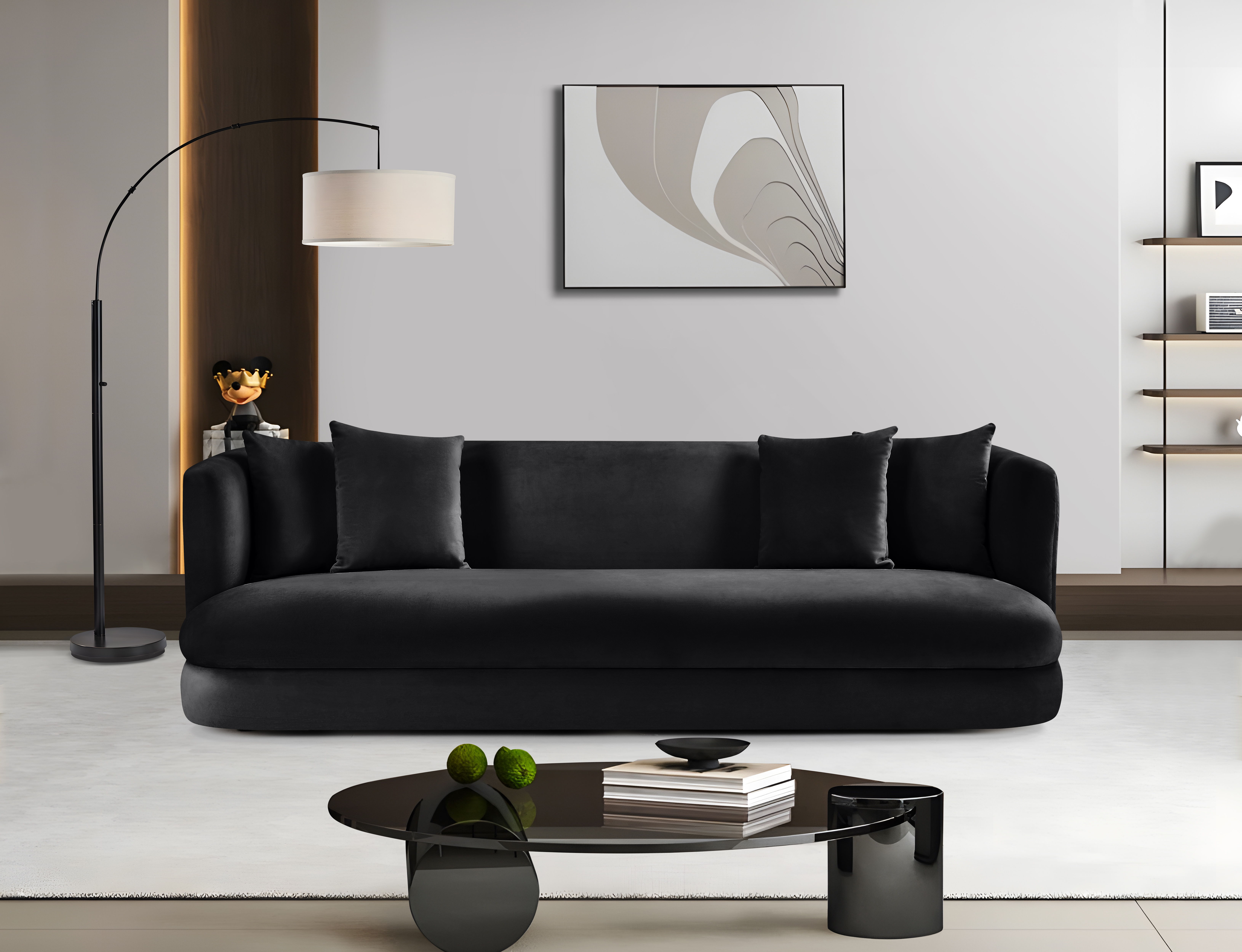 Alder - Sofa - Black