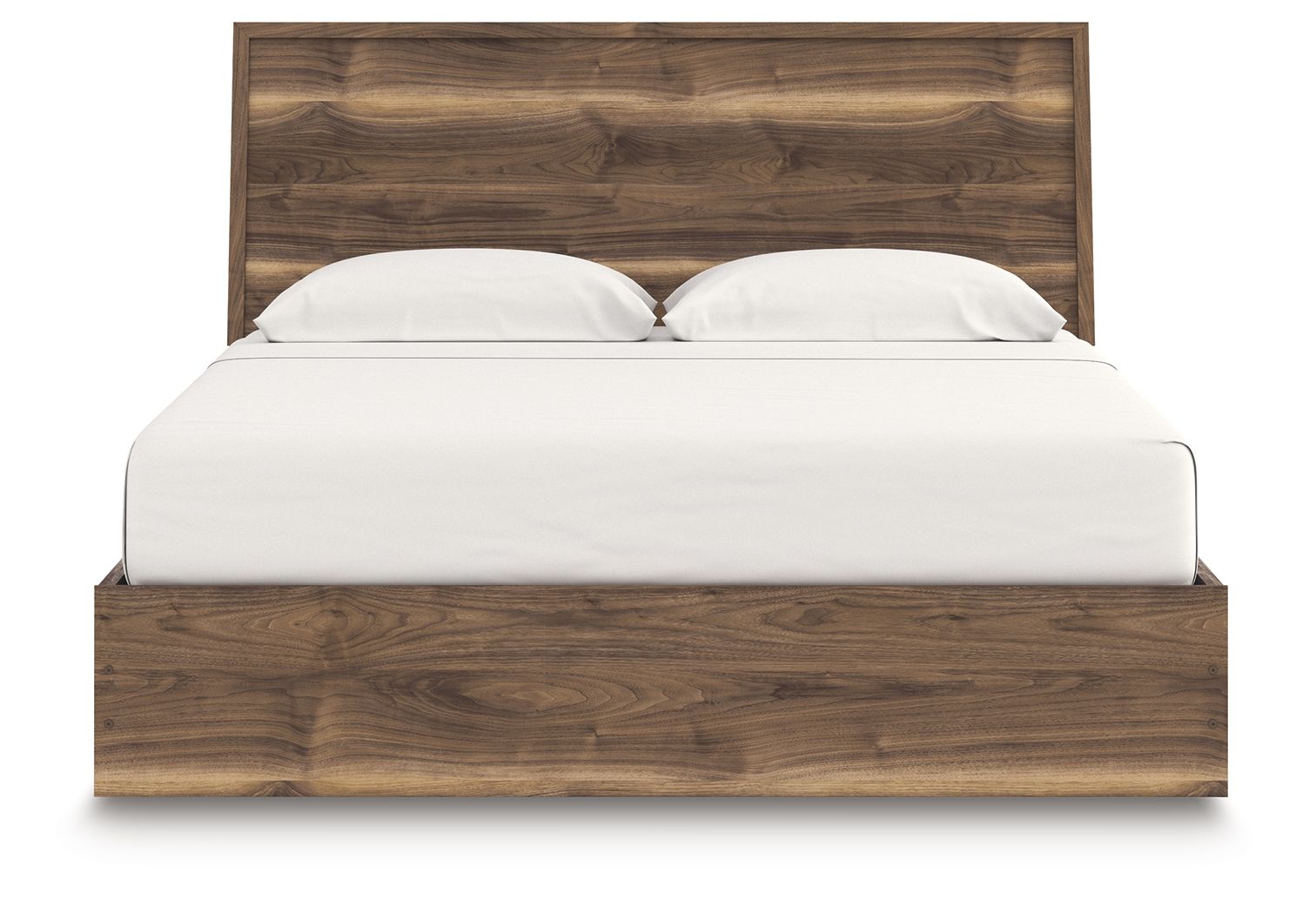 Chirason - King Panel Bed With Storage - Brown