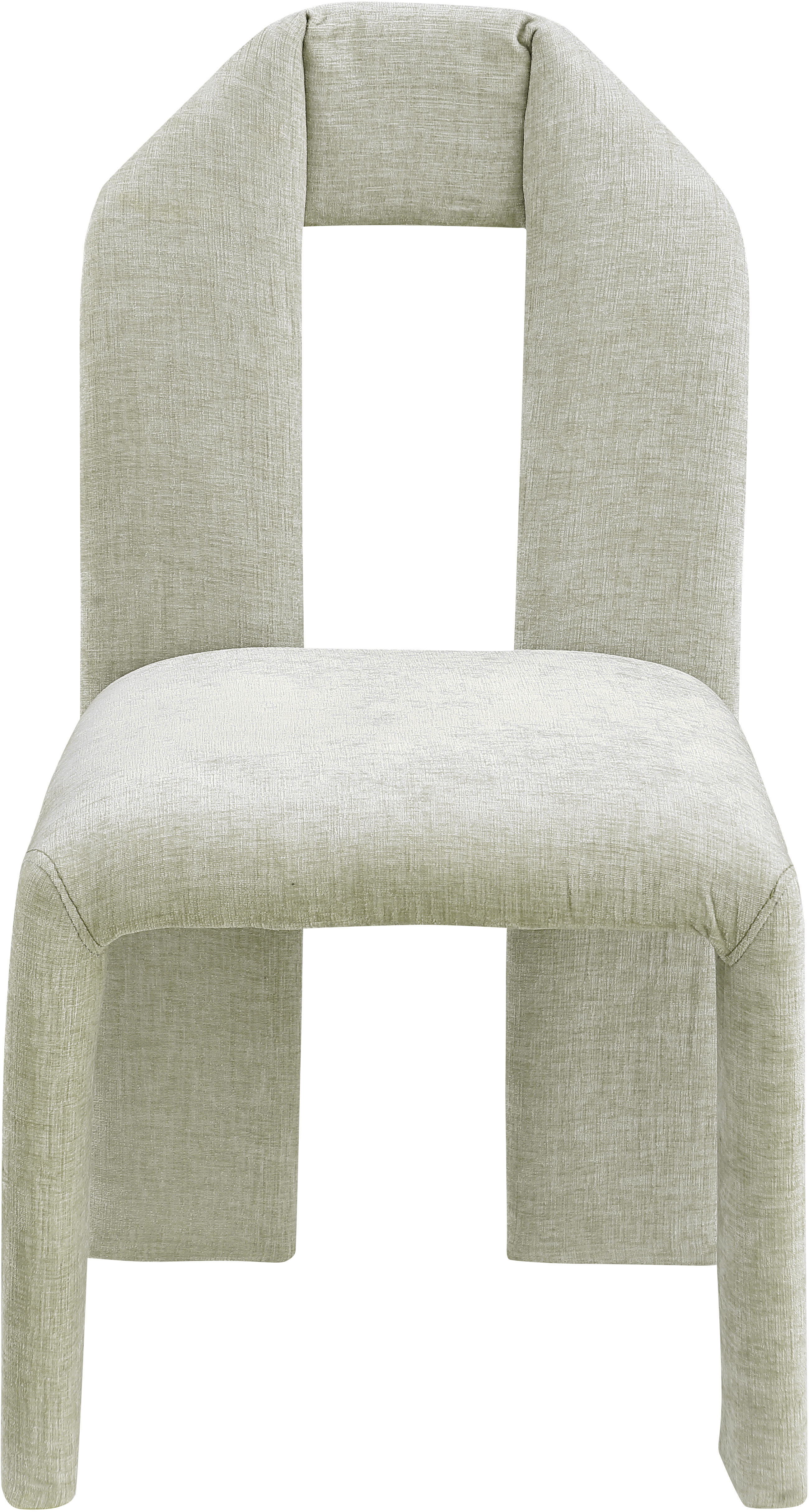 Bennett - Chenille Dining Chair (Set of 2) - Mint