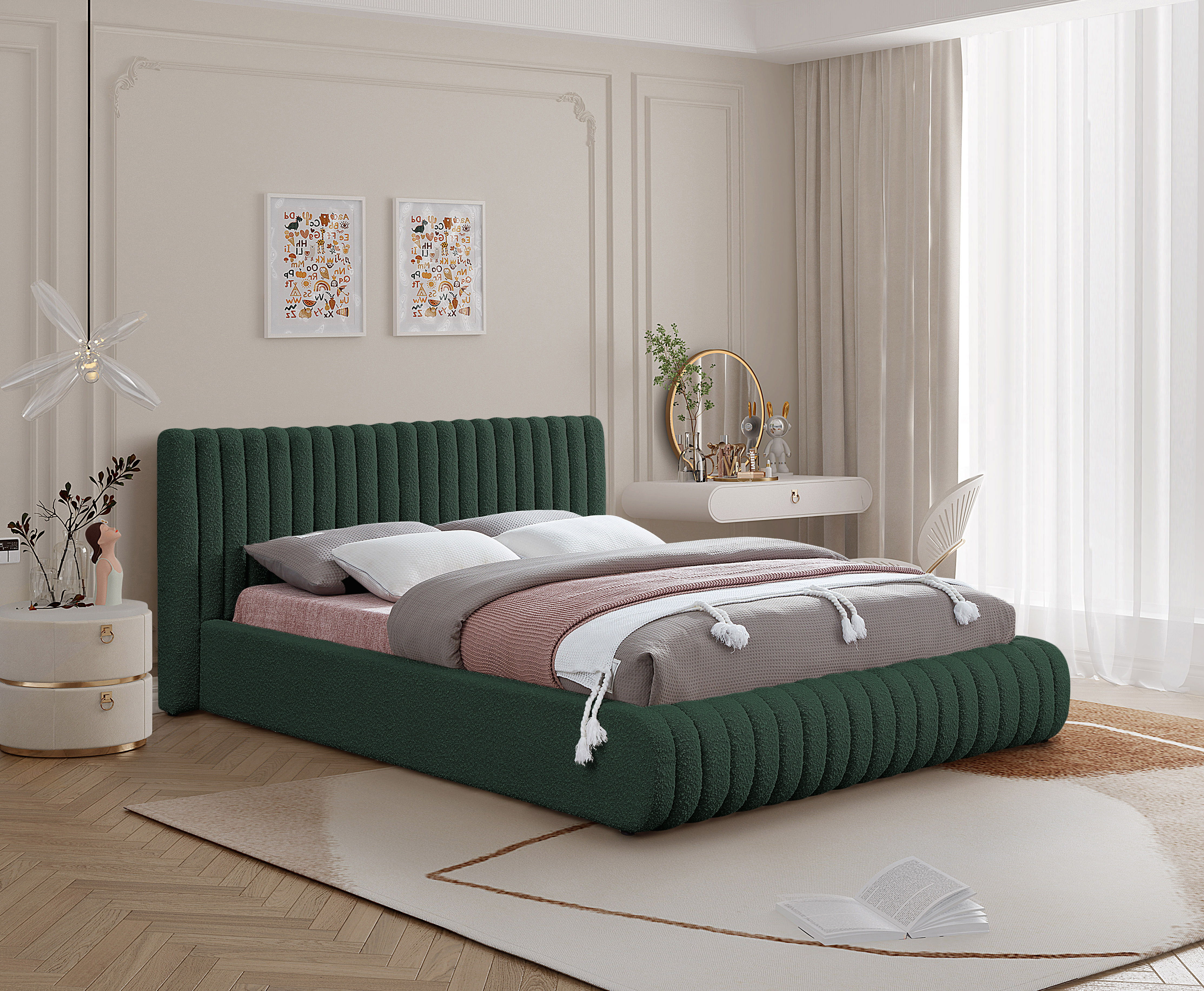 Nash - Full Bed - Green