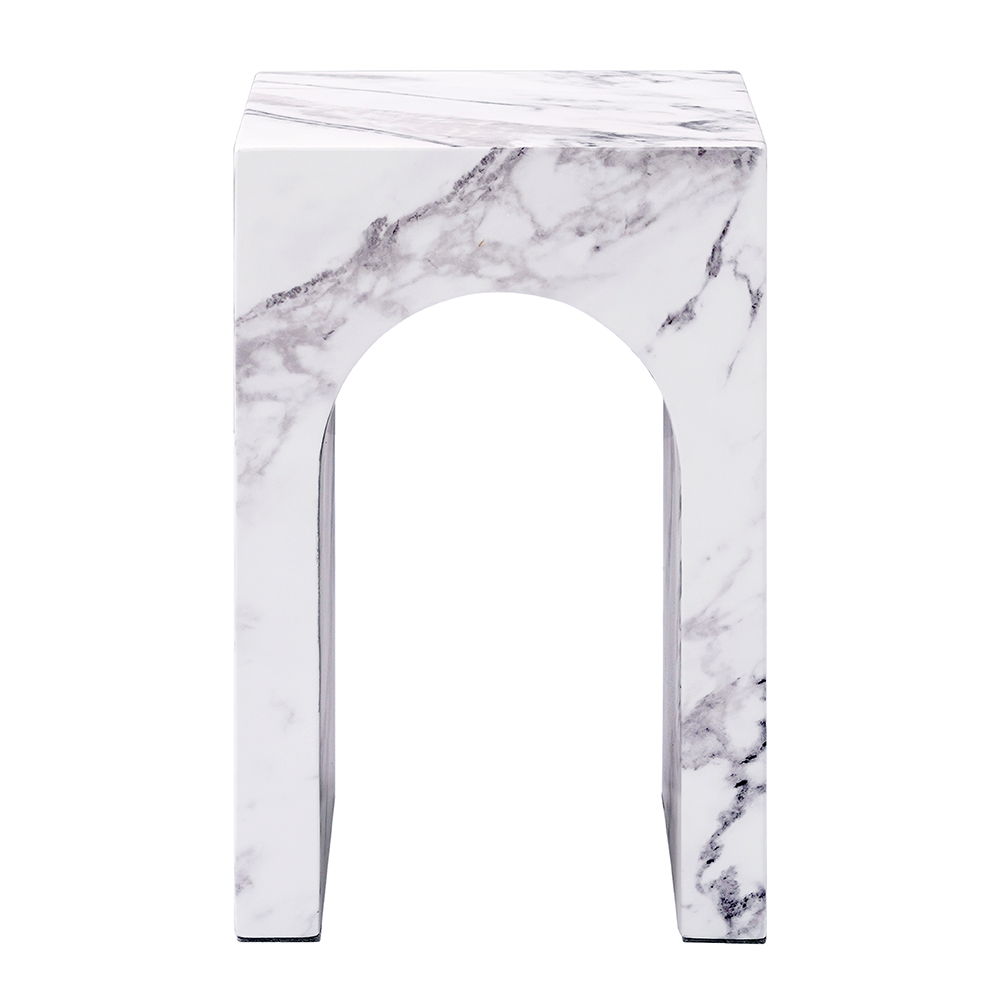 Fritzy - End Table - Engineered Stone, white, view 7