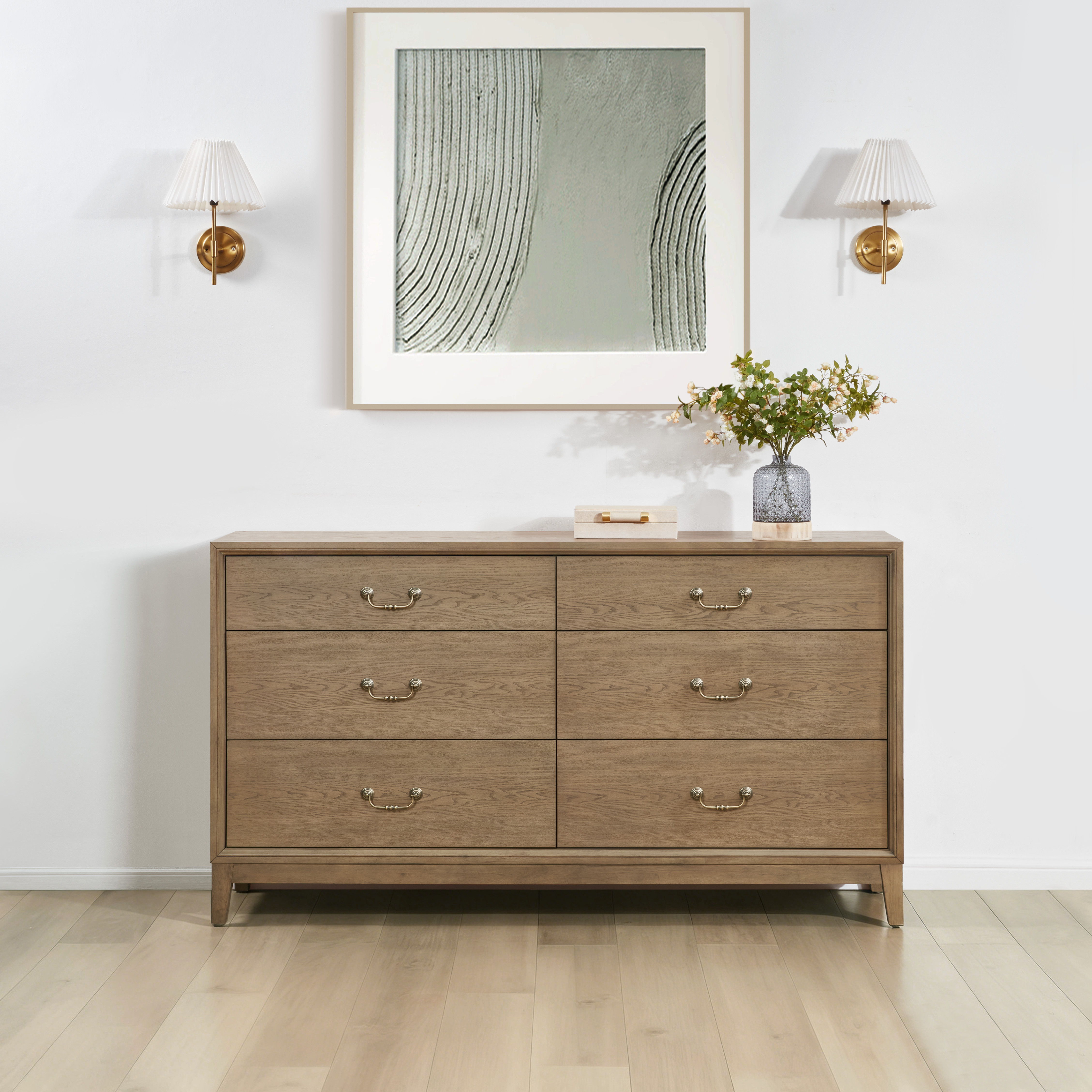 Arlington - Dresser - Dark Brown, dark brown, view 7