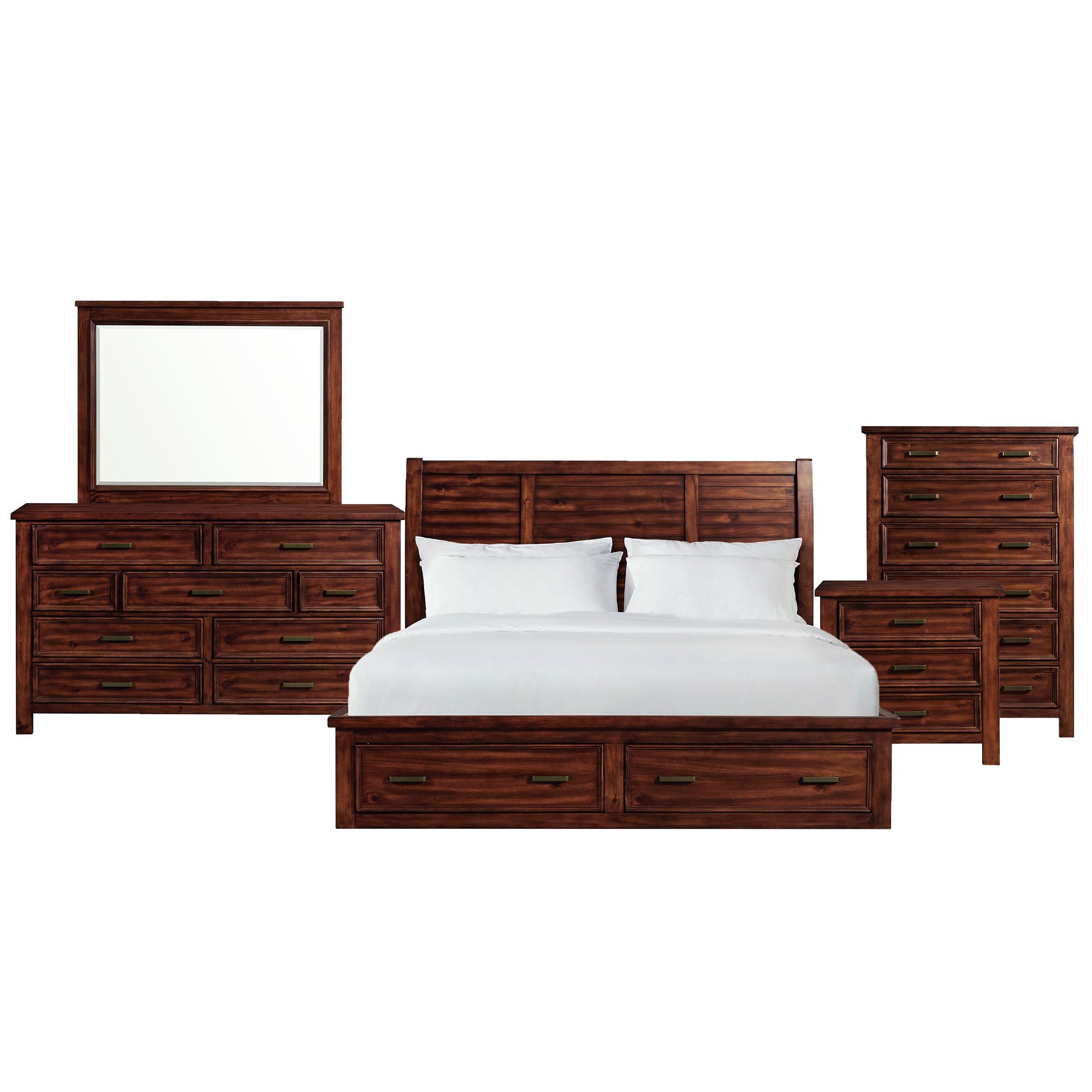 King · 5 Pc · Bedroom Set