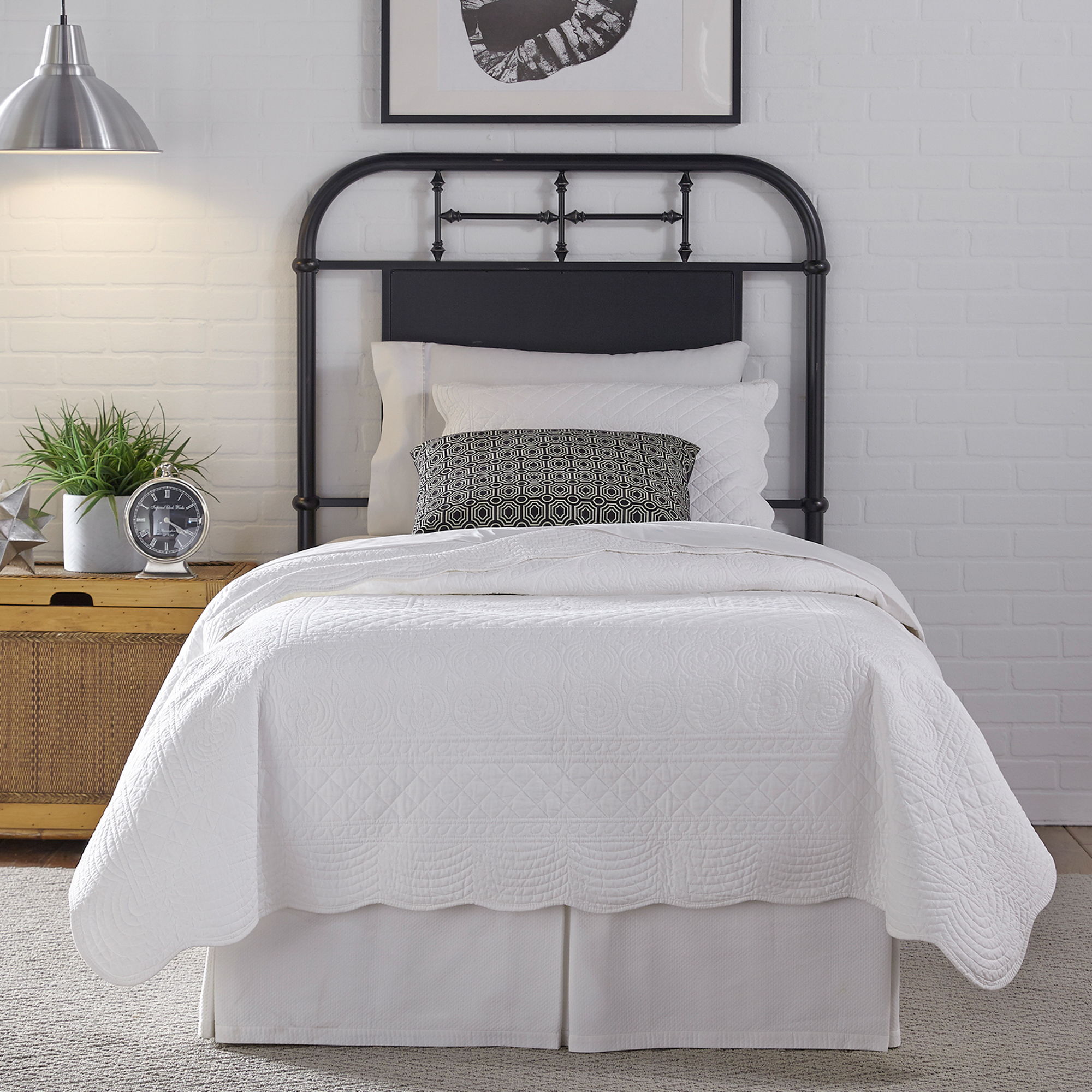 Liberty Furniture Vintage Series - Twin Metal Headboard - Black
