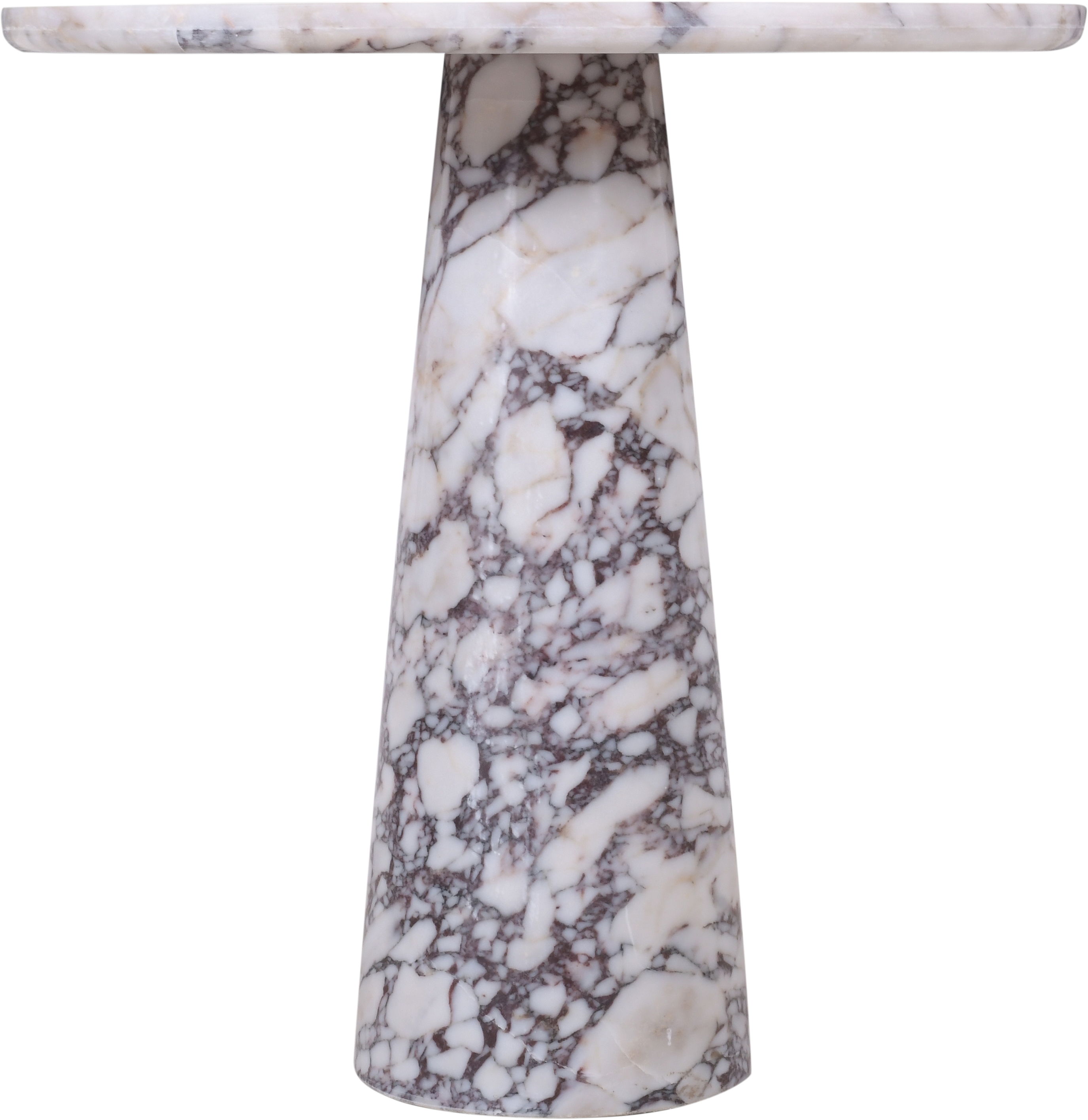 Fontelina - Genuine Marble Bistro Dining Table - Viola
