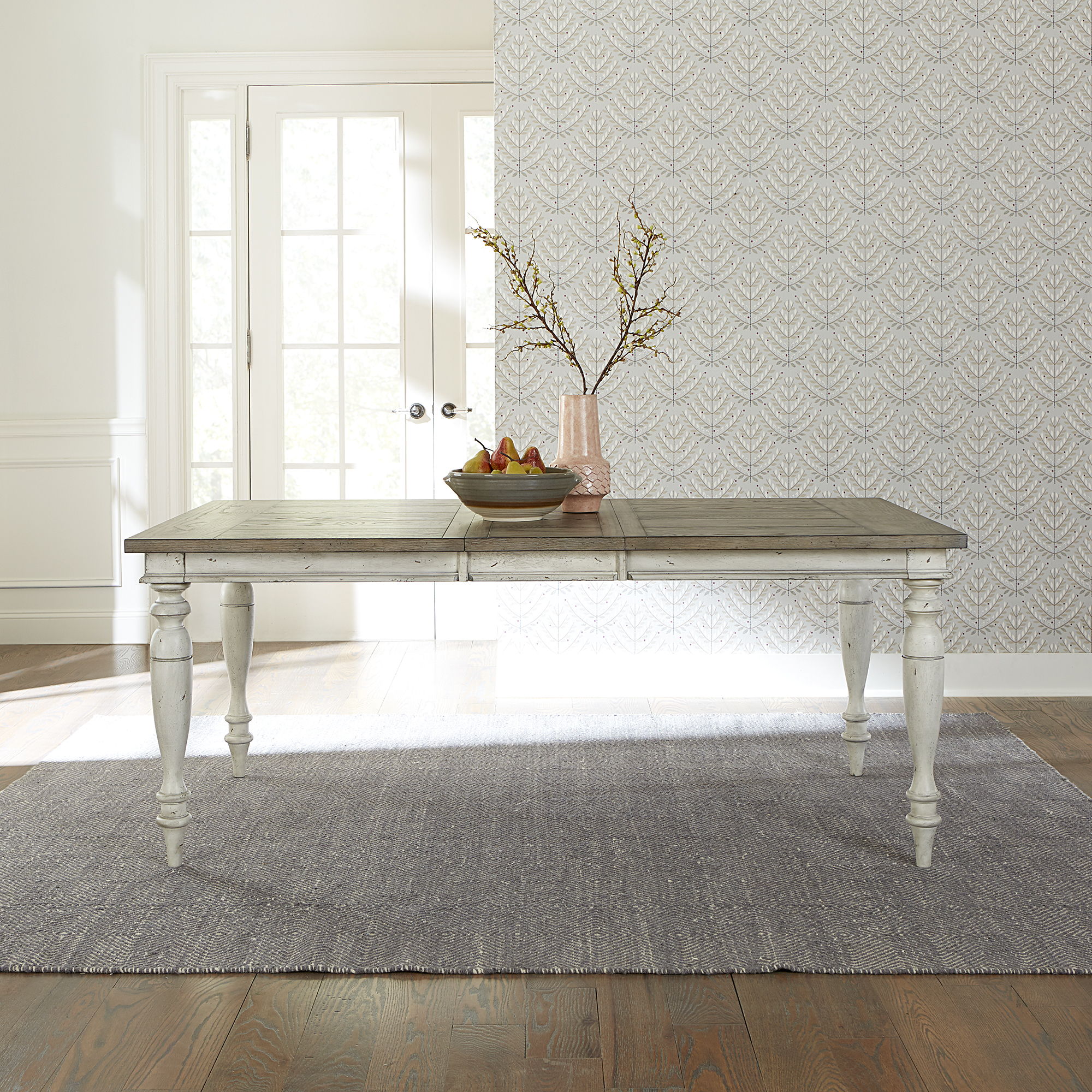 Liberty Furniture Whitney - Rectangular Leg Table - White