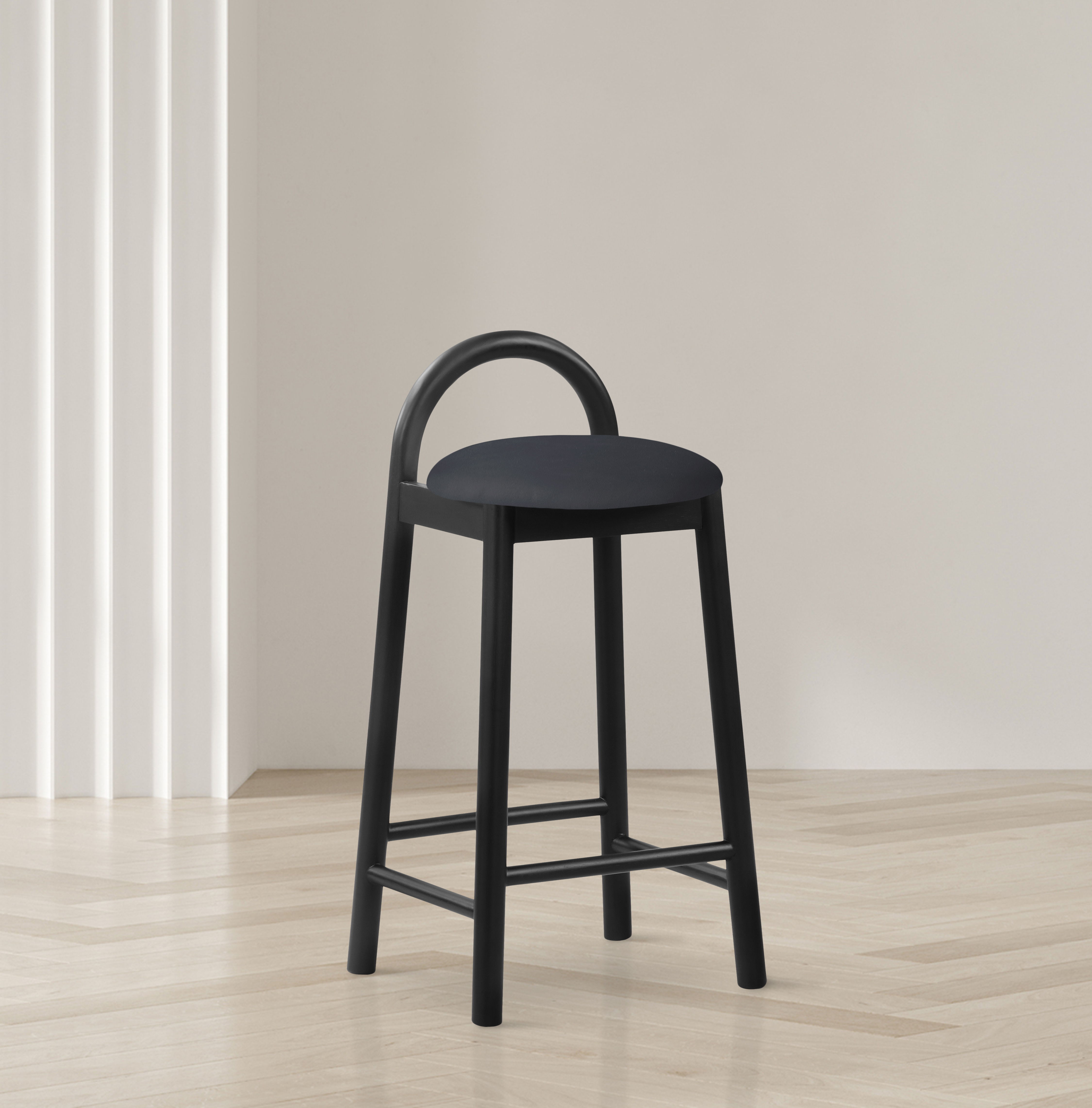 Calvin - Stool - Black