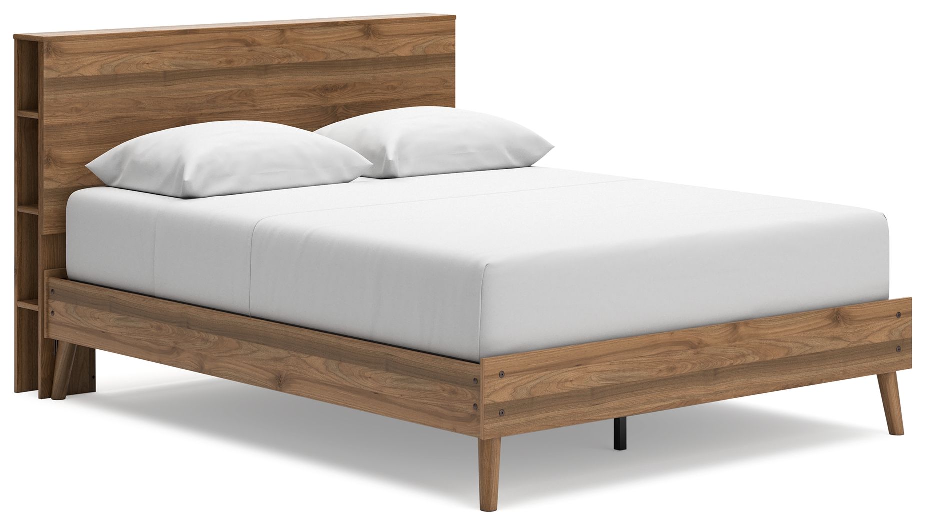 Ashley Aprilyn - Light Brown - Twin Bookcase Bed
