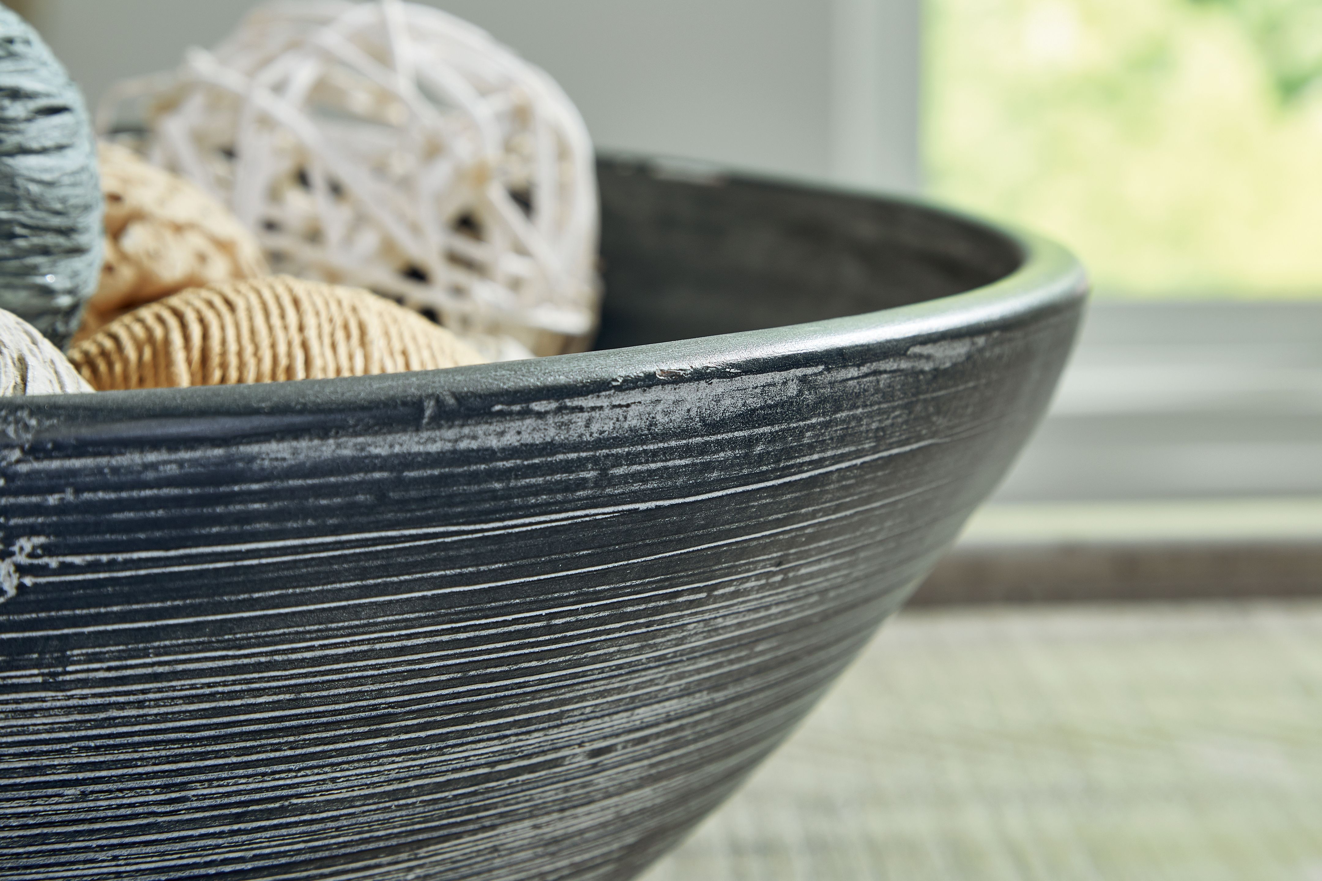 Meadie - Bowl - Distressed Blue