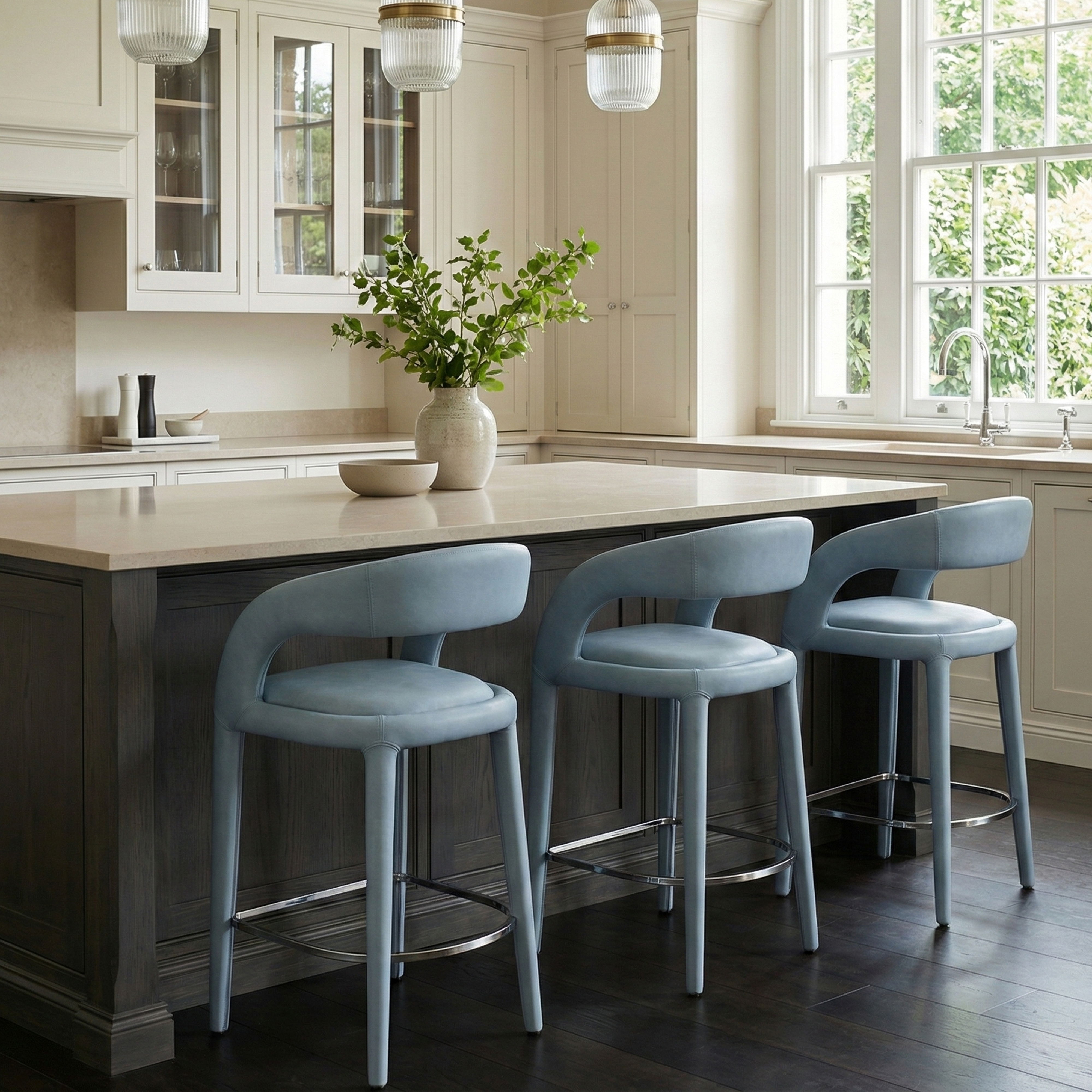 Sylvester - Stool - Light Blue