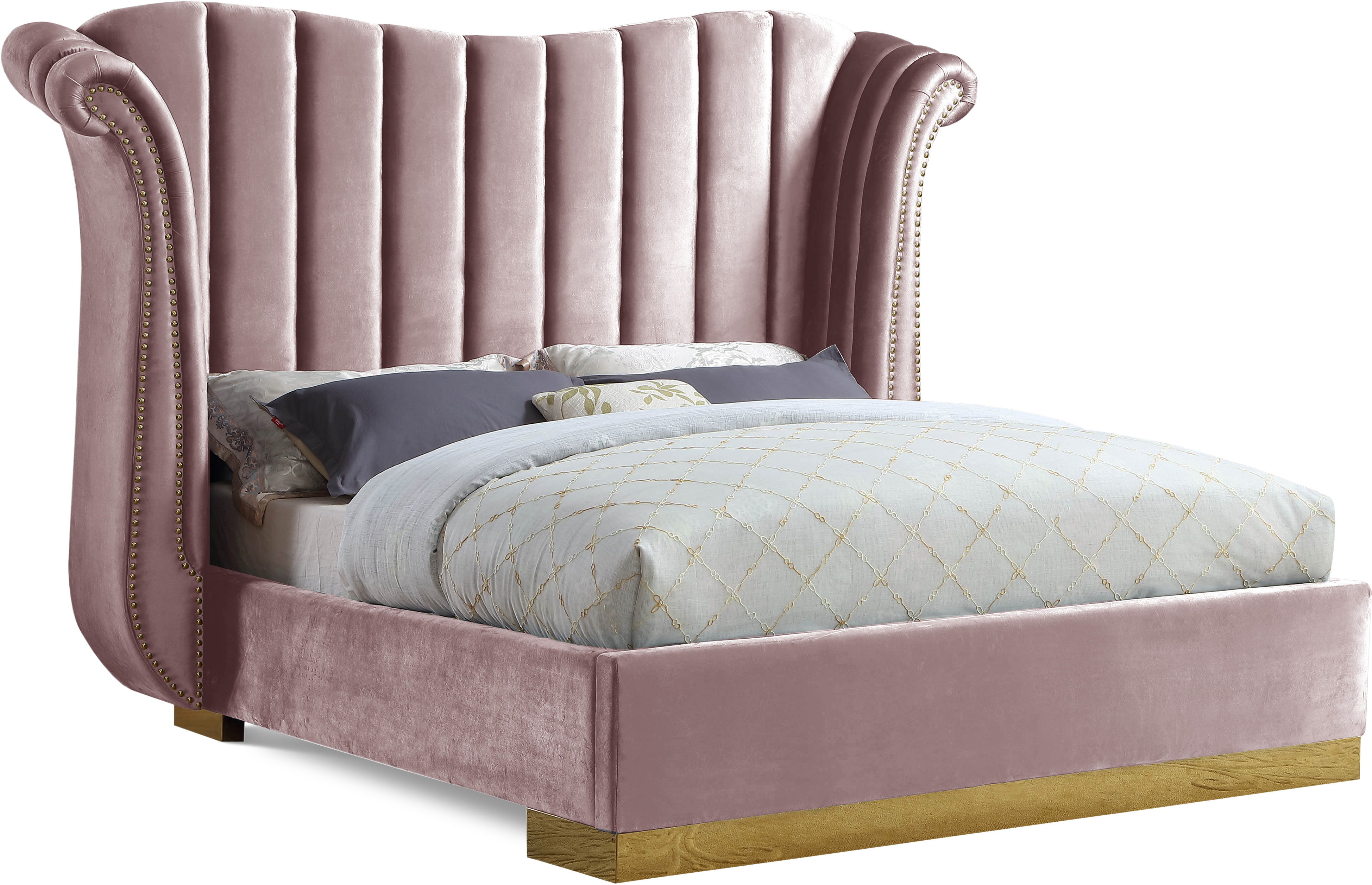 Flora - Queen Bed - Pink