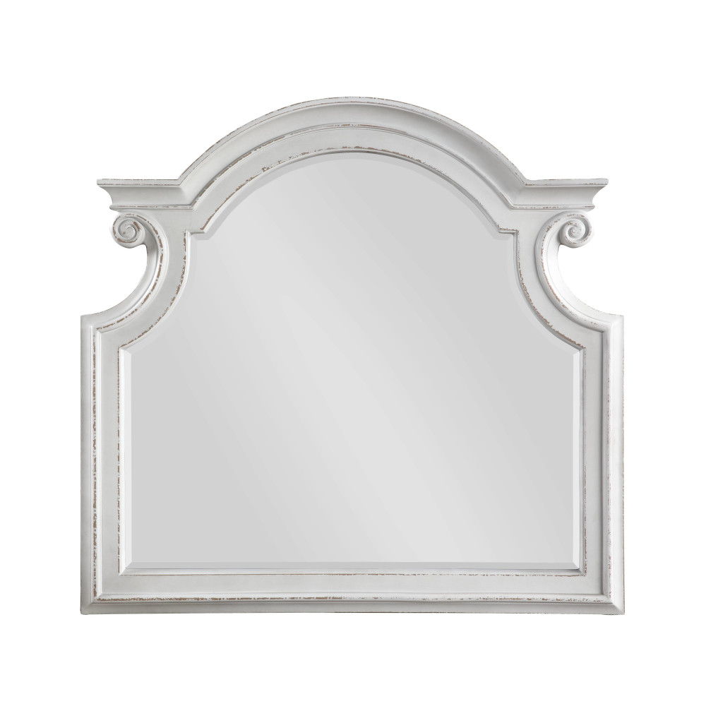 Florian - Mirror - Antique White, white, view 2