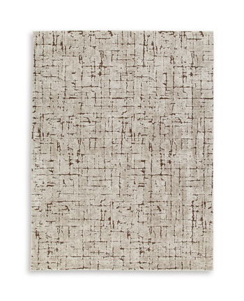 Claygrove – 9′ x 12′ Rug – Brown / Taupe