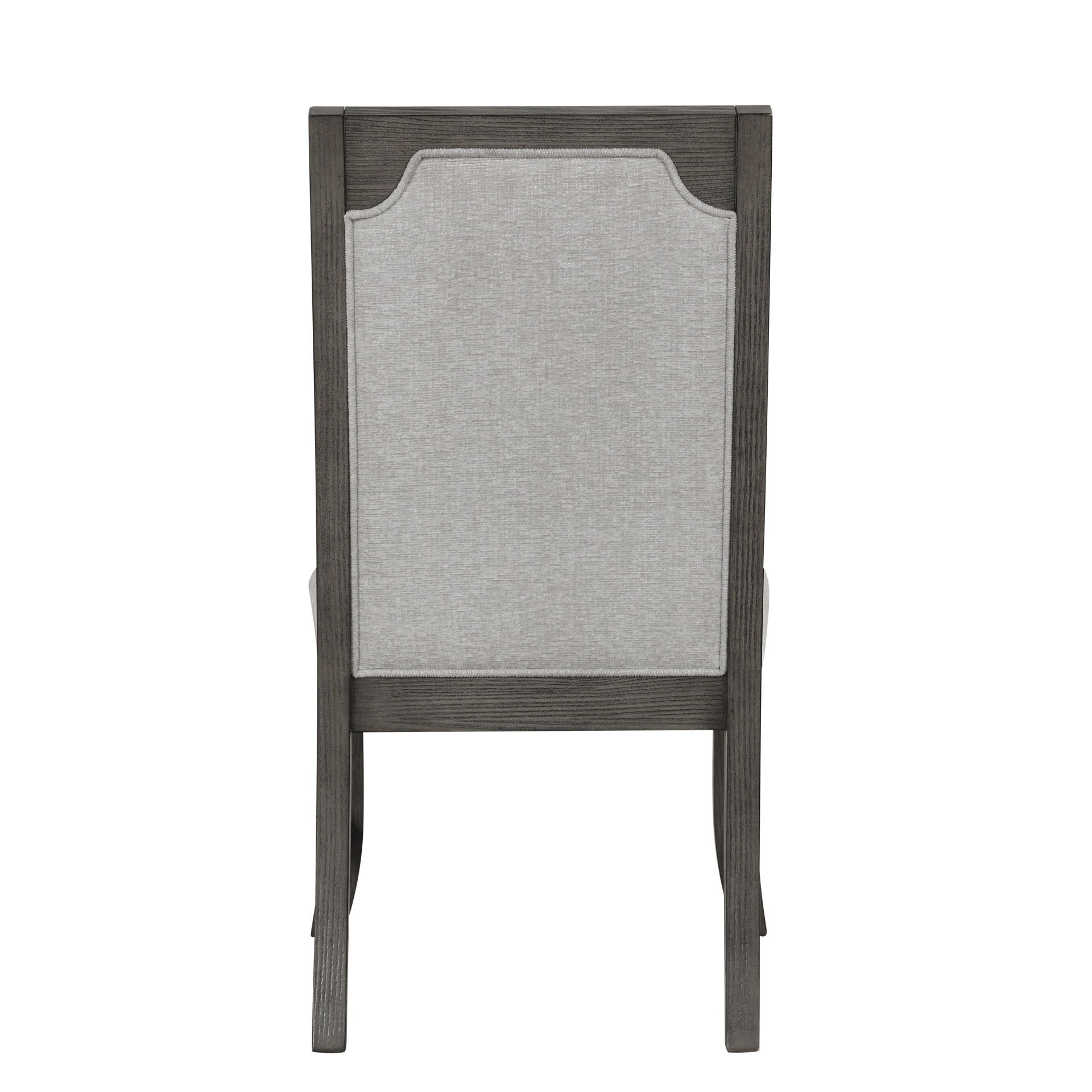 Lisbon - Dining Side Chair (Set of 2) - Gray, dark gray, view 4