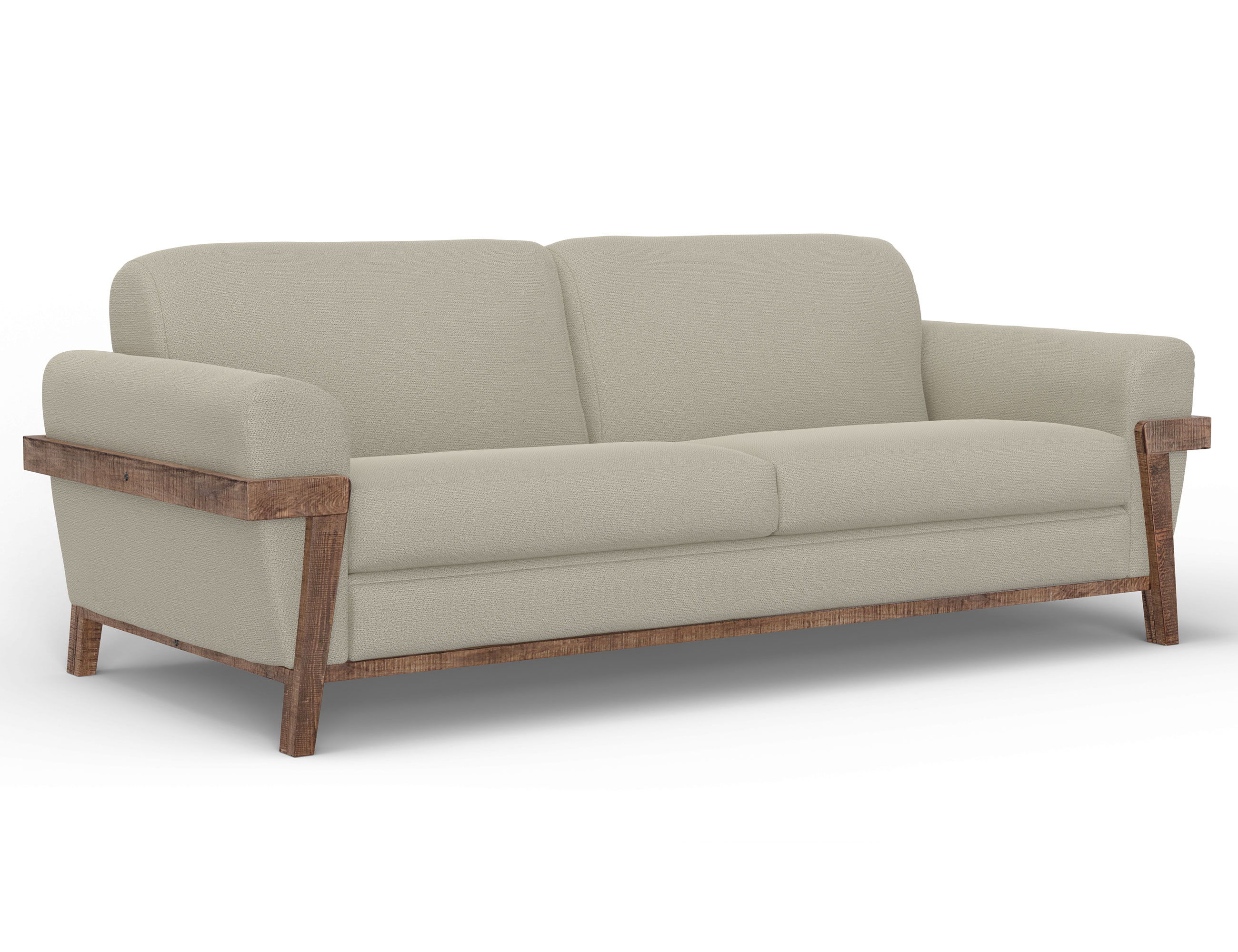 International Furniture Direct Loft Brown - Sofa - Almond Gray