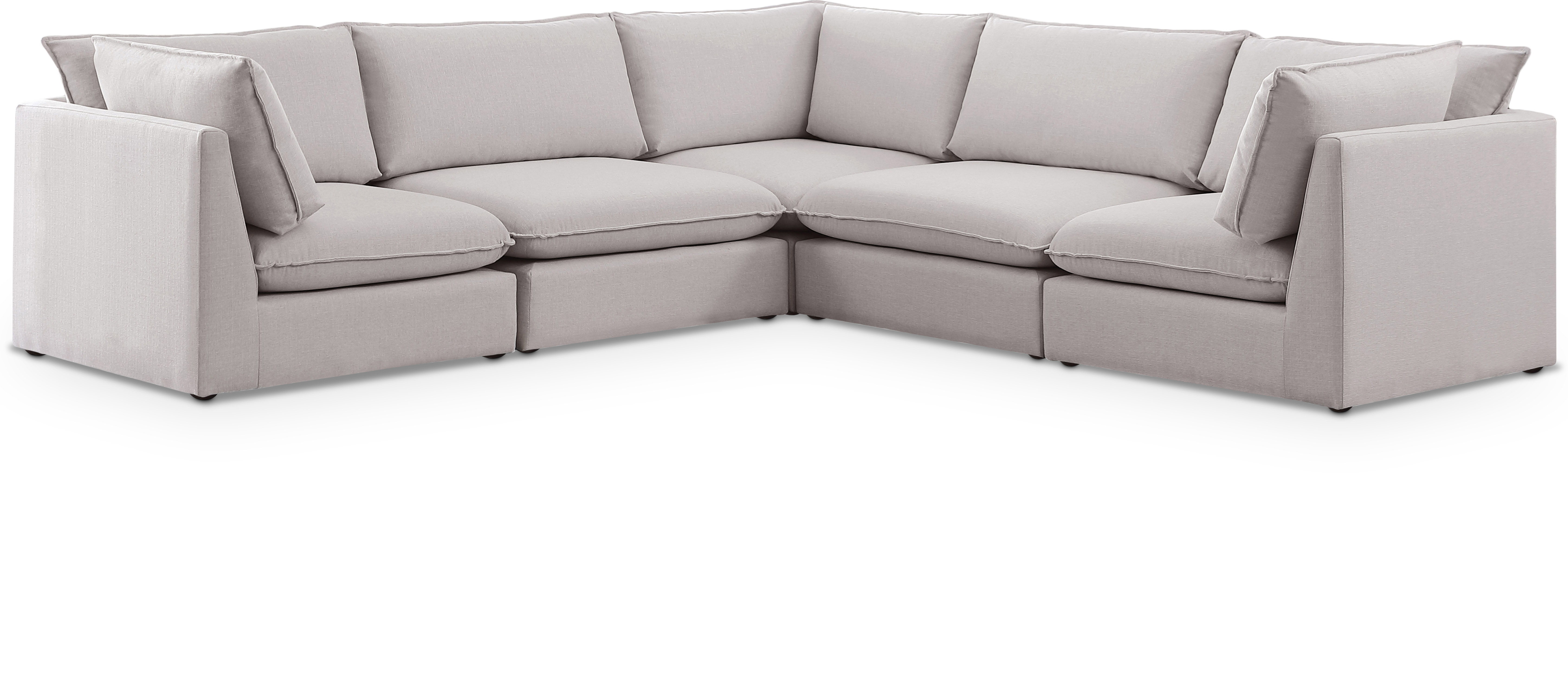 Mackenzie - 5 Piece Modular Corner Sectional - Beige