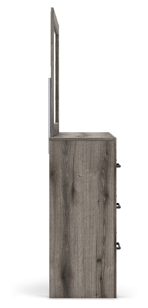 Ashley Furniture Graystorm - Dresser And Mirror - Brown Gray - Image 8