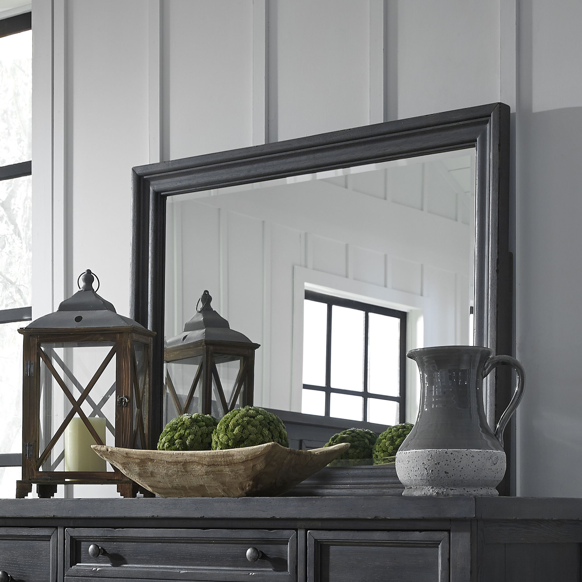 Liberty Furniture Harvest Home - Mirror - Black