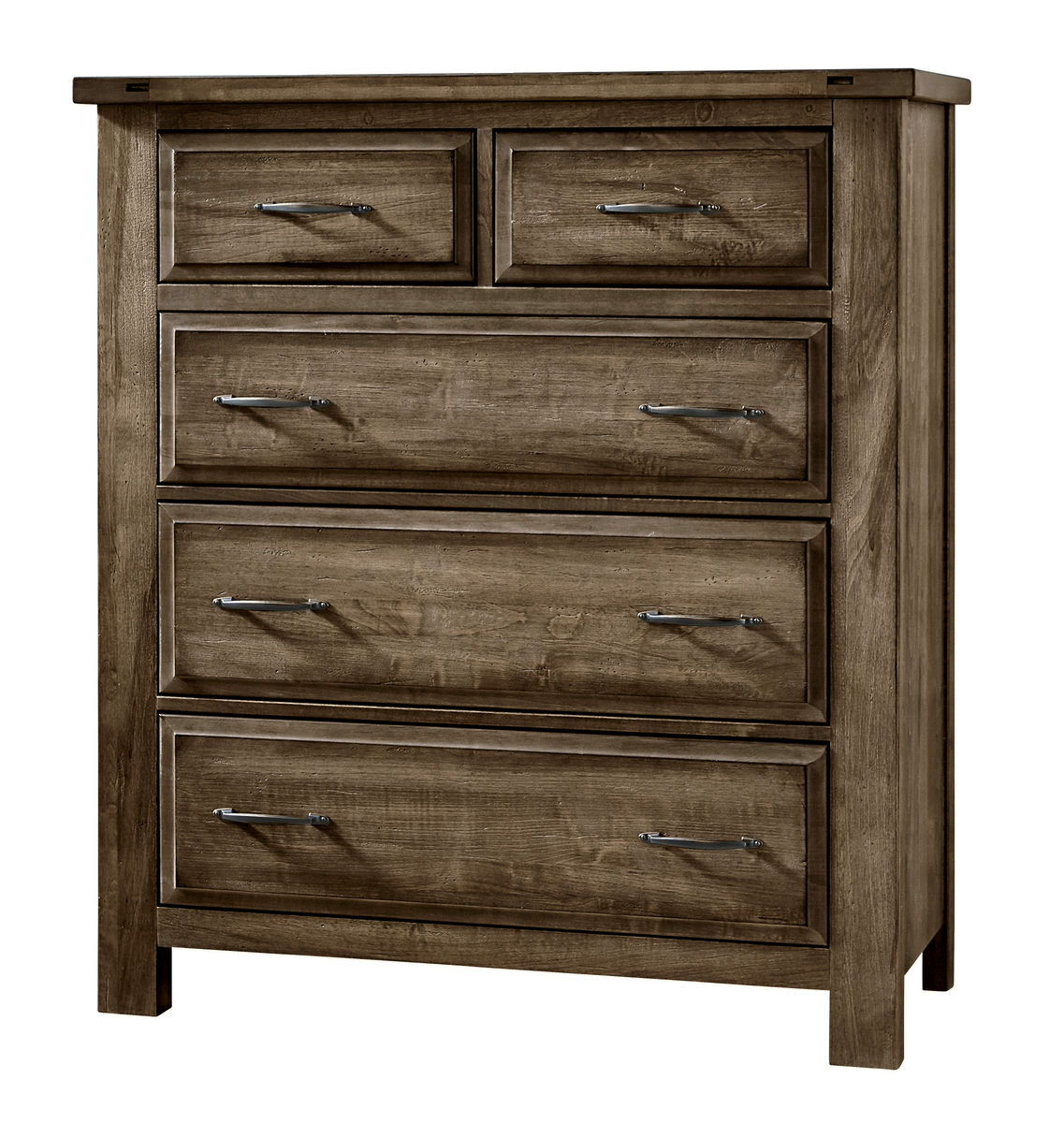 Vaughan-Bassett Maple Road - 5-Drawers Chest - Maple Syrup