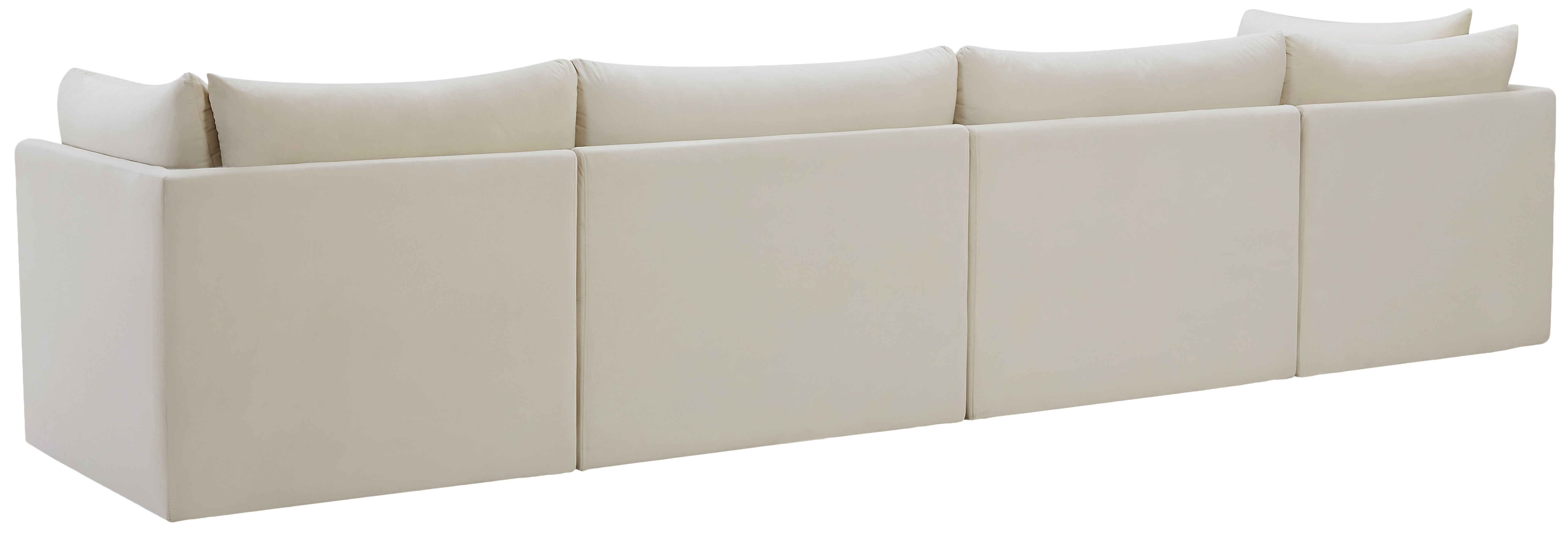 Jacob - Modular 4 Piece Sofa - Cream