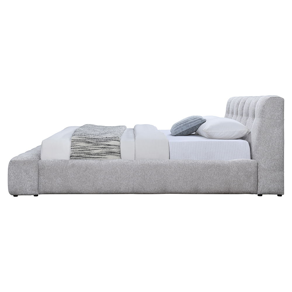 Hannah - Queen Bed - Gray, gray, view 3
