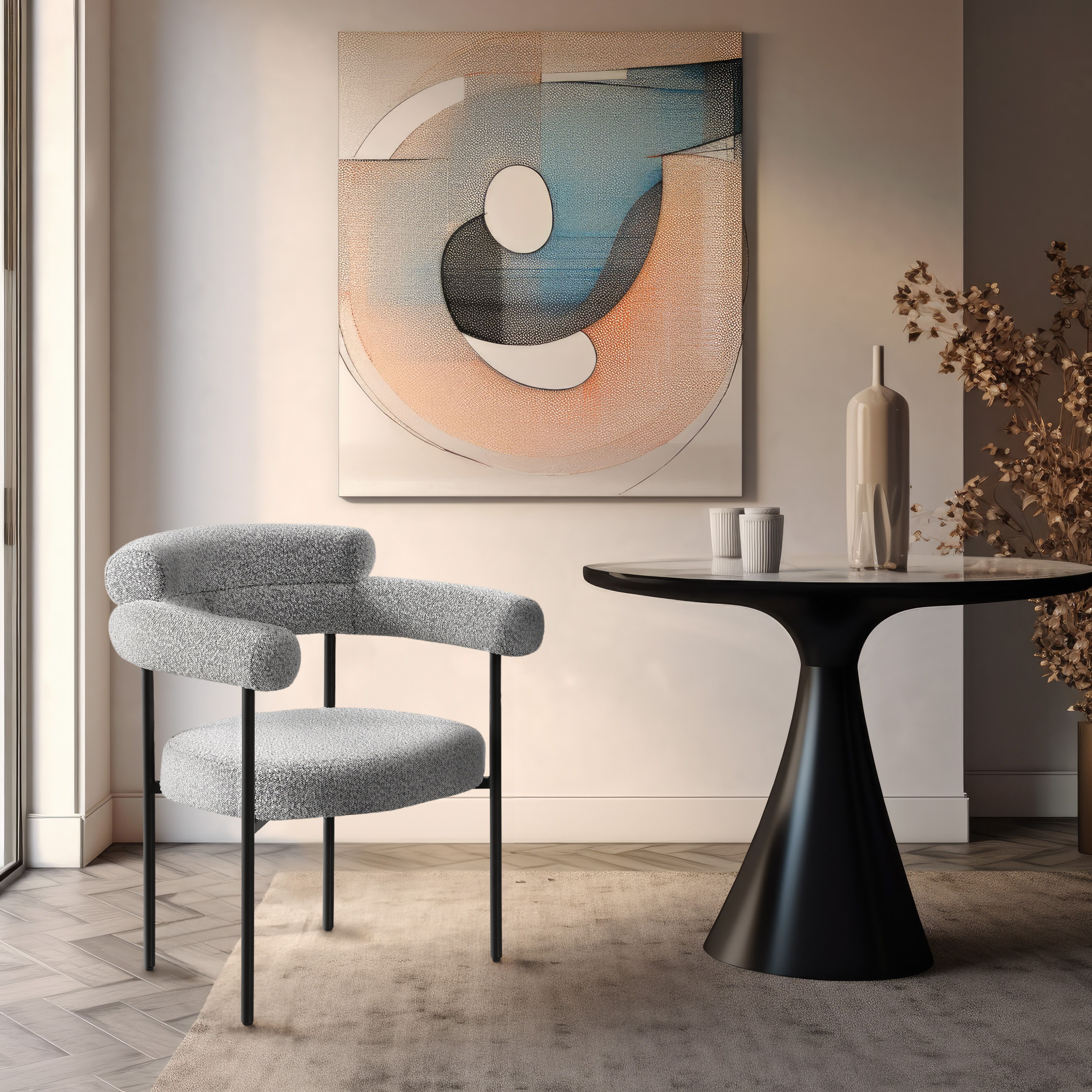 Blake - Dining Chair (Set of 2) - Gray