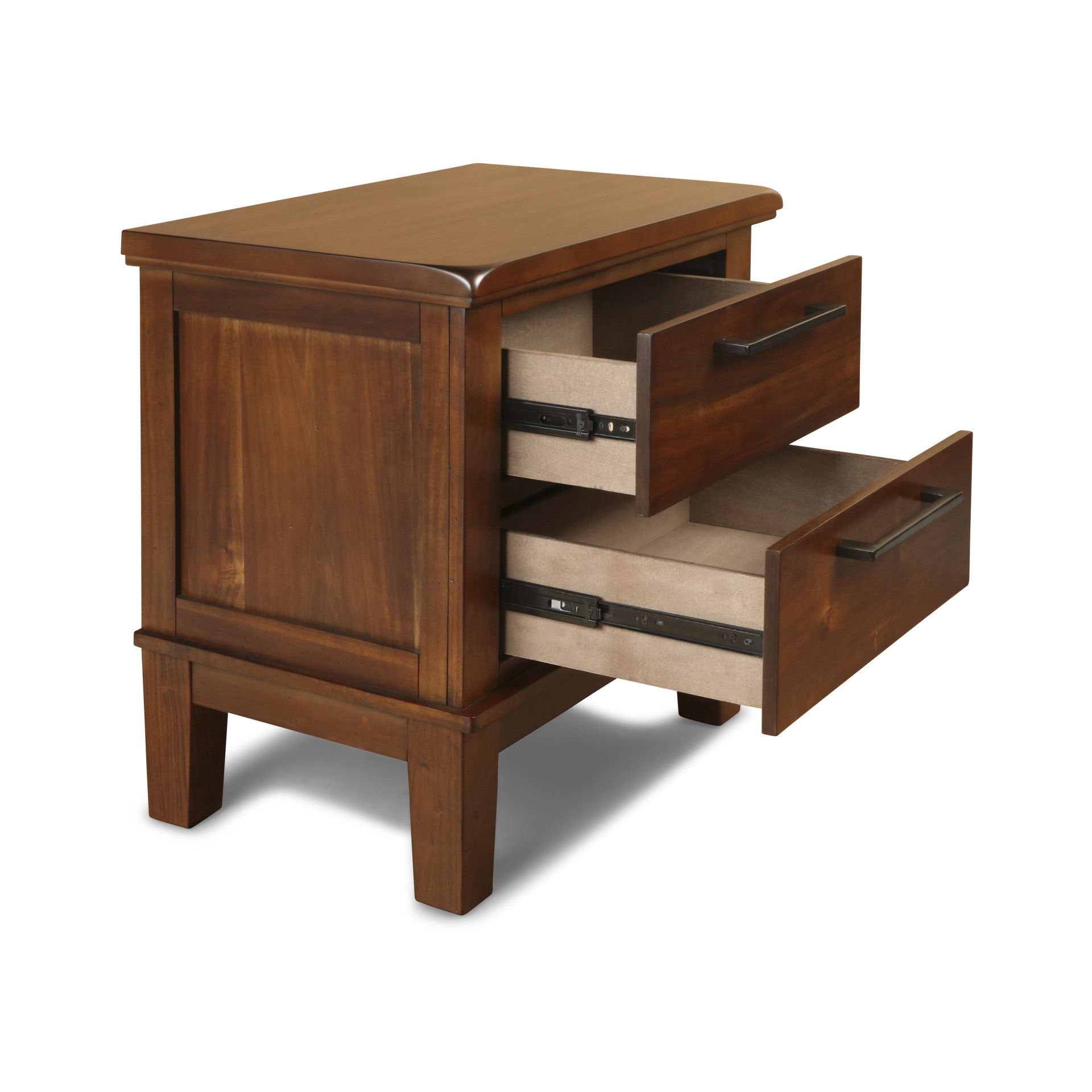 Cagney - Nightstand - Chestnut, light brown, view 4