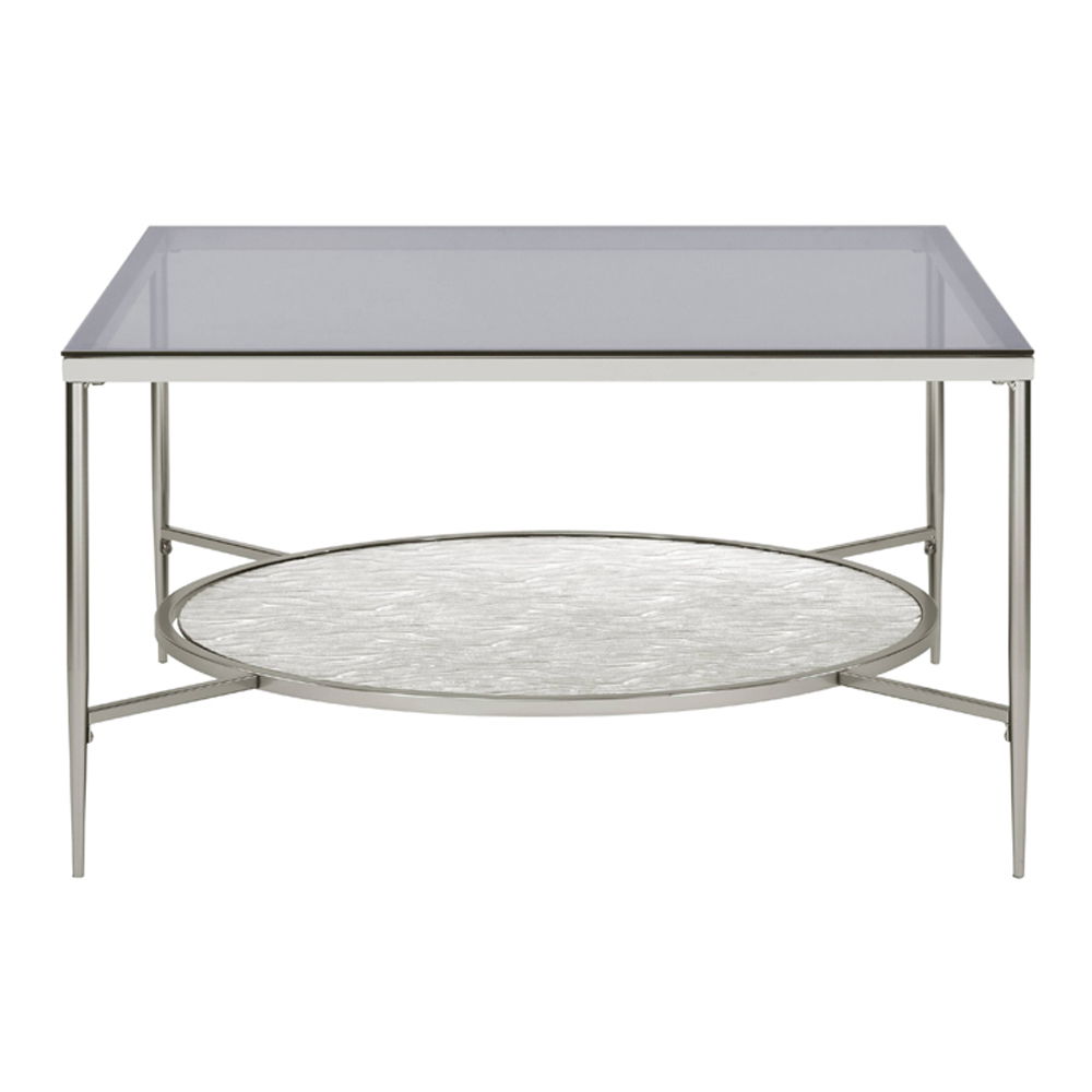 Adelrik - Coffee Table - Glass & Chrome, silver, view 8