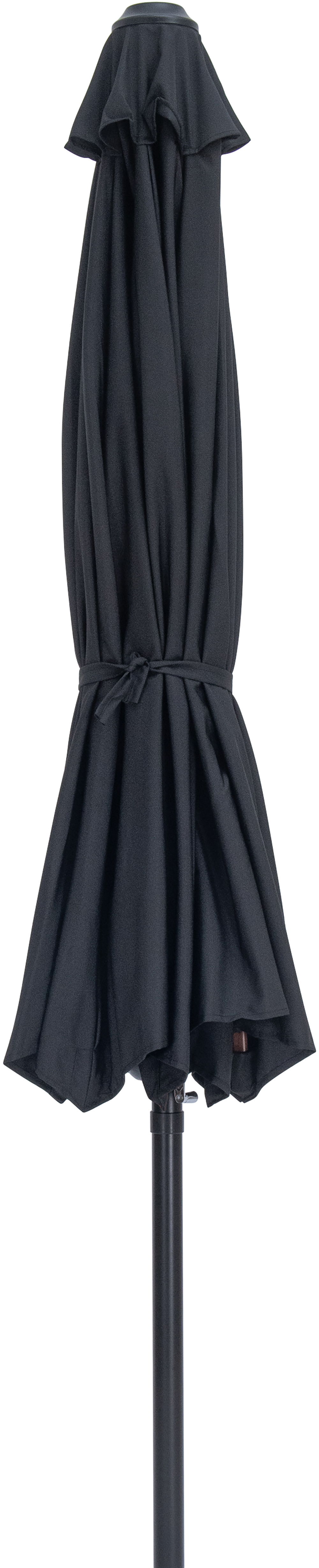 Fiji - Patio Umbrella With Black Pole - Black