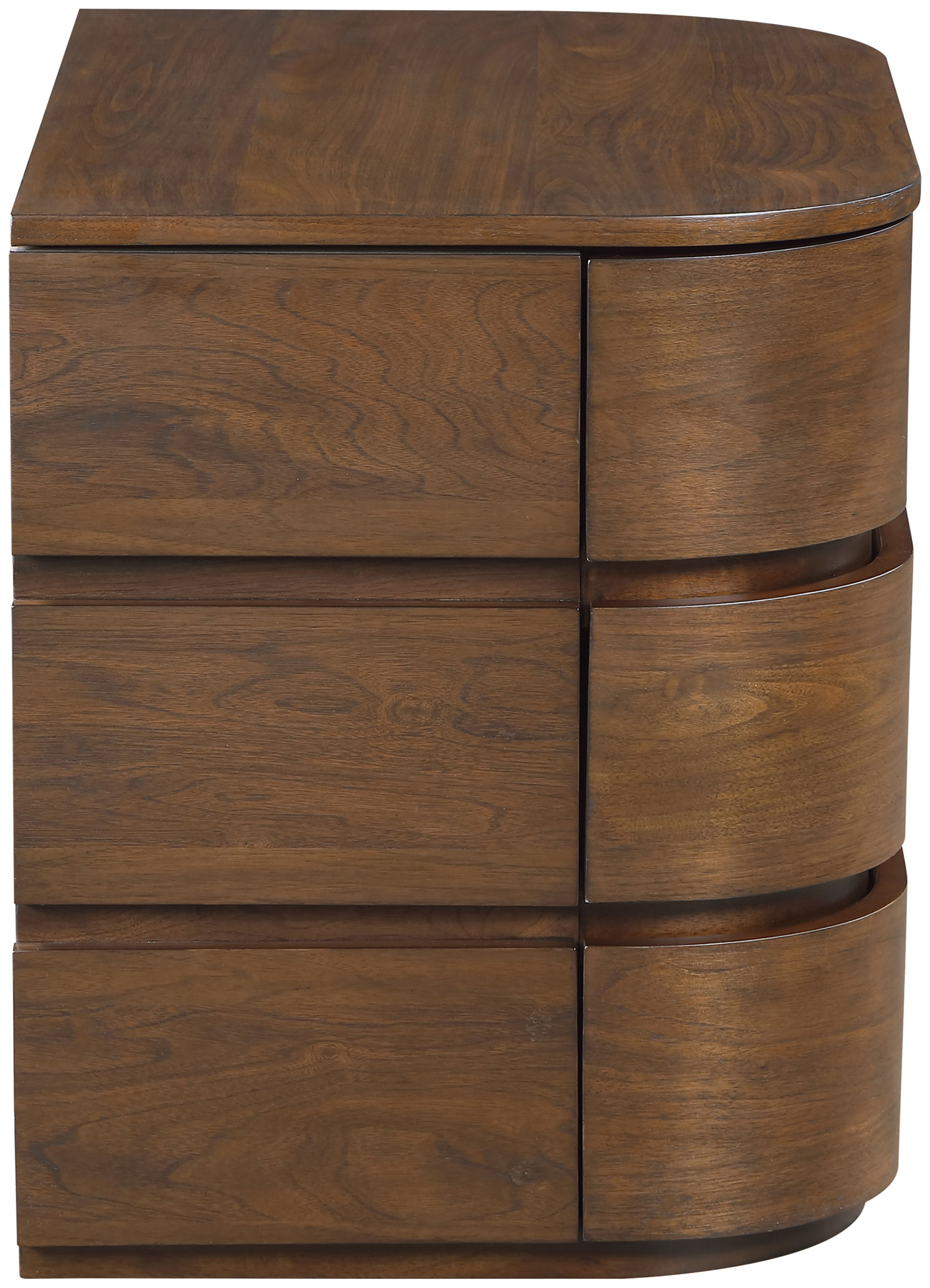 Annalise - Solid Wood Night Stand - Brown