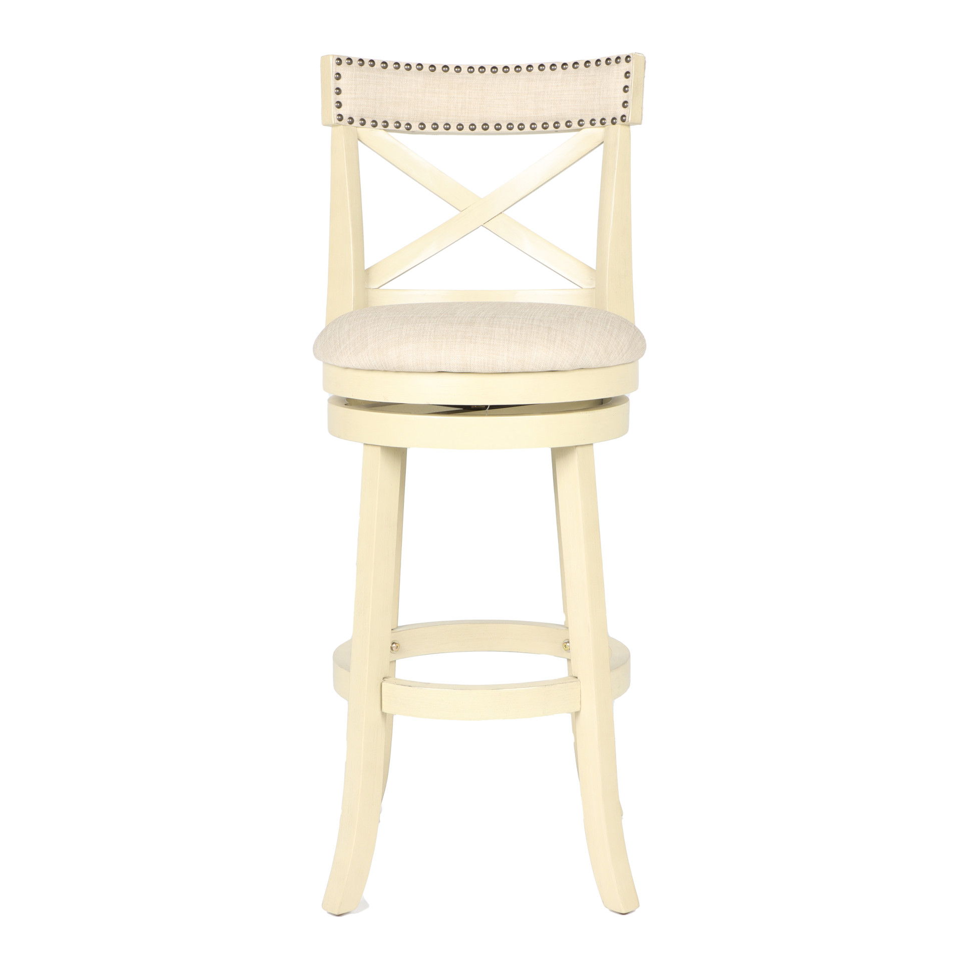 York - Bar Stool - Antique White