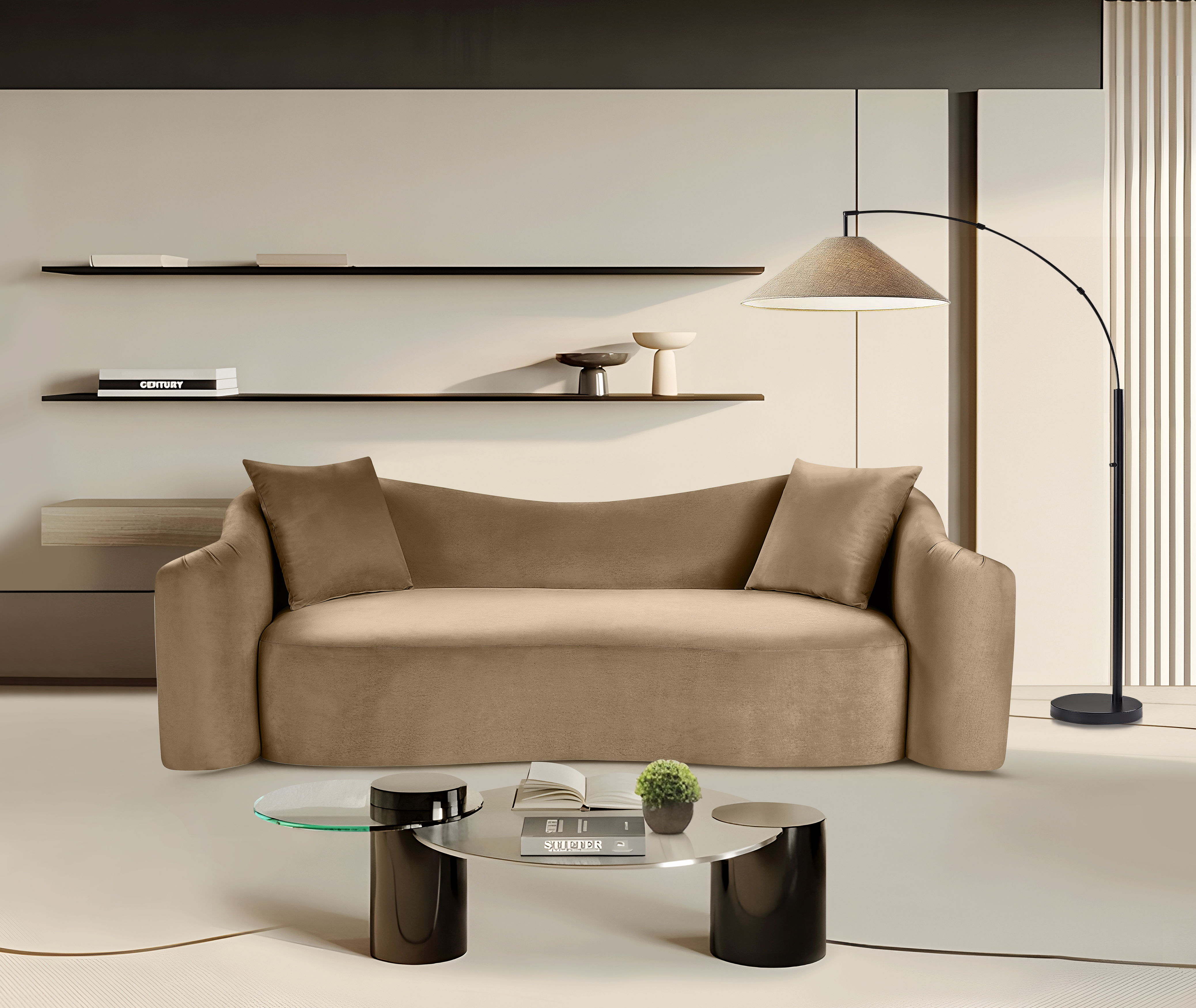 Destin - Sofa - Beige