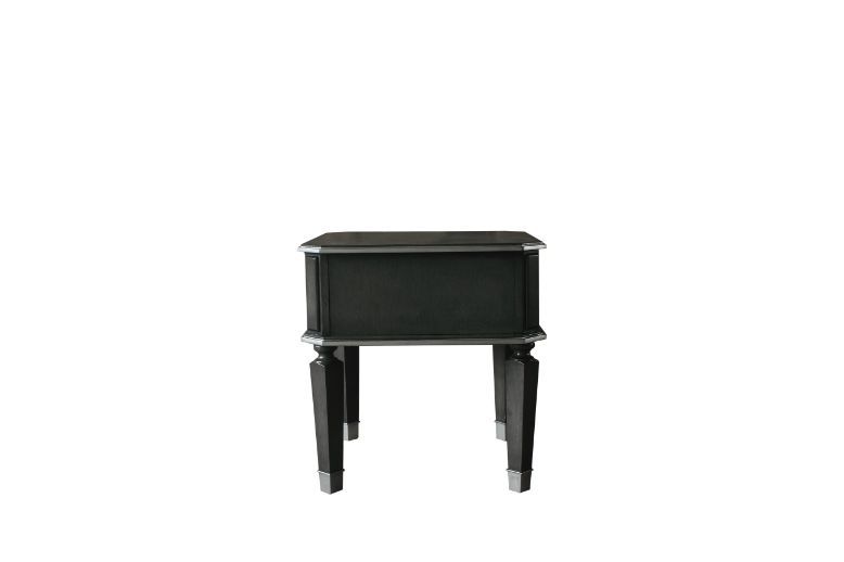 House Beatrice - End Table - Charcoal & Light Gray, dark gray, view 3
