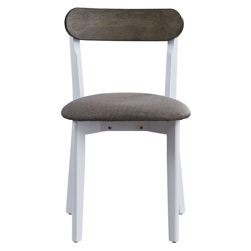 Fidelity - 5 Piece Dining Set - White & Gray, white, view 5