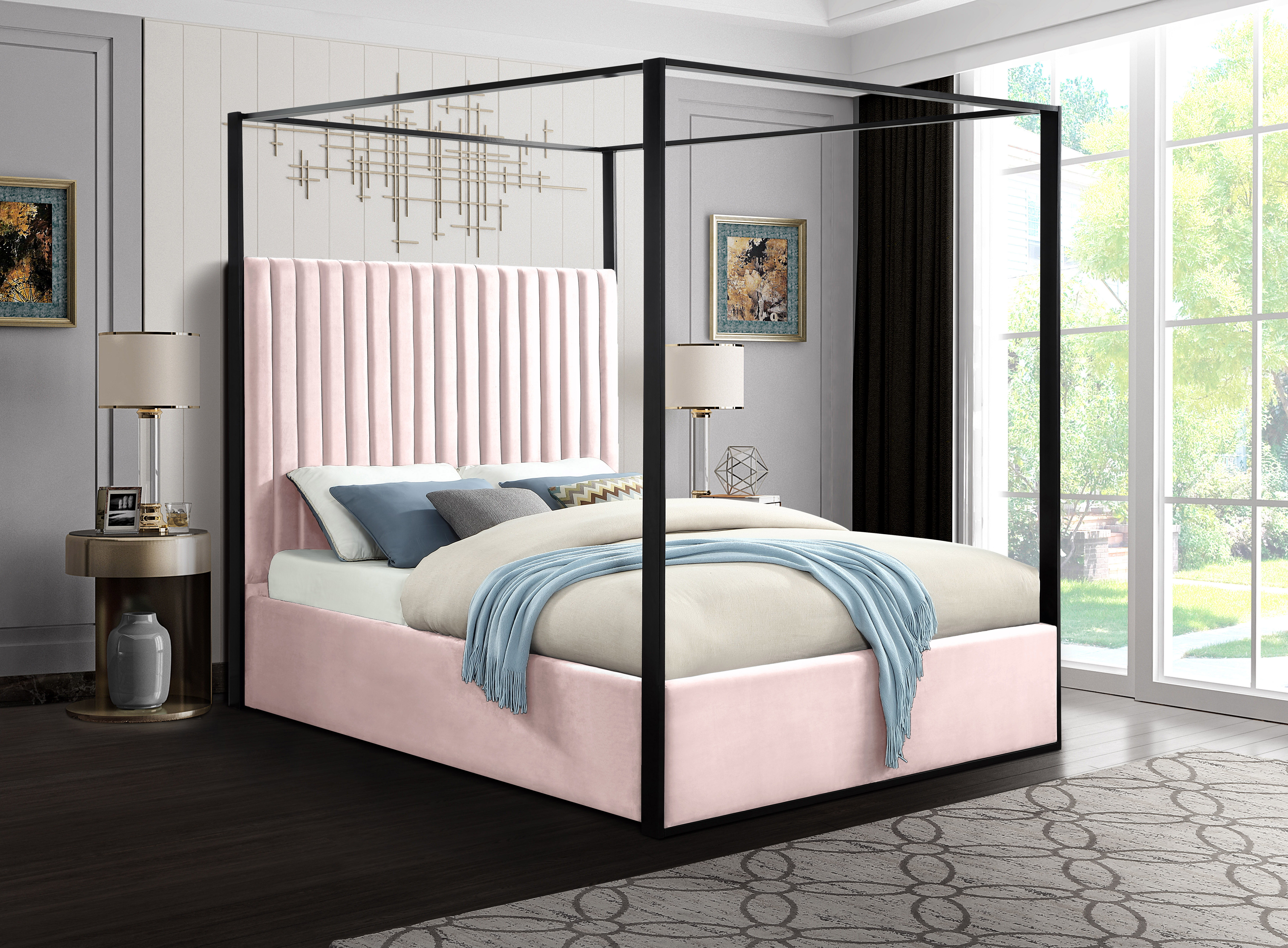 Jax - Queen Bed - Pink