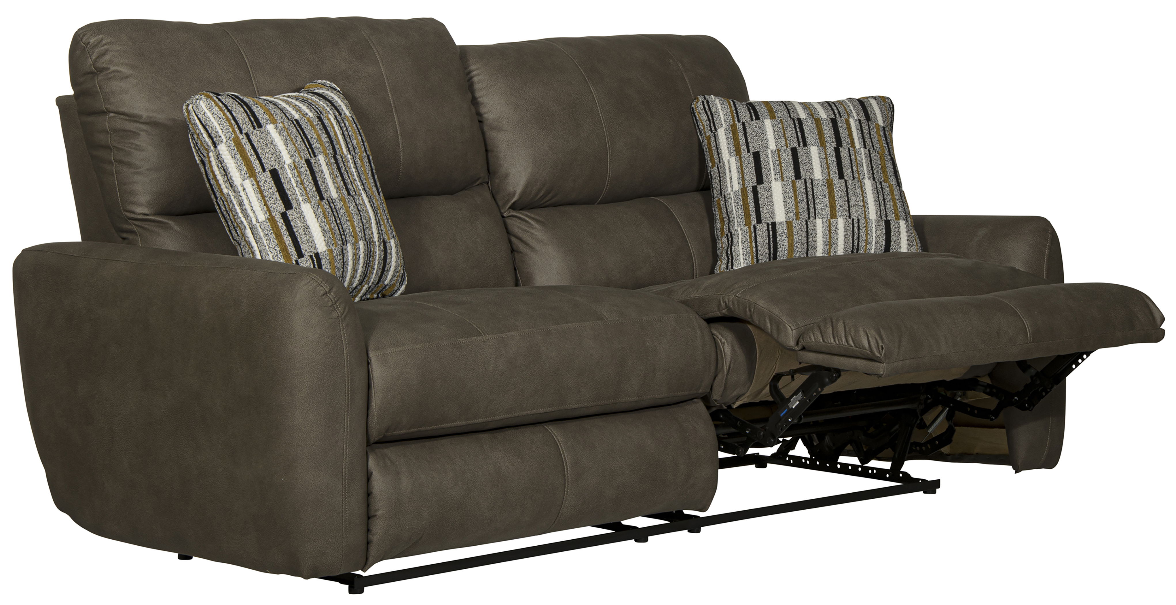 Dorian - Reclining Sofa - Pebble